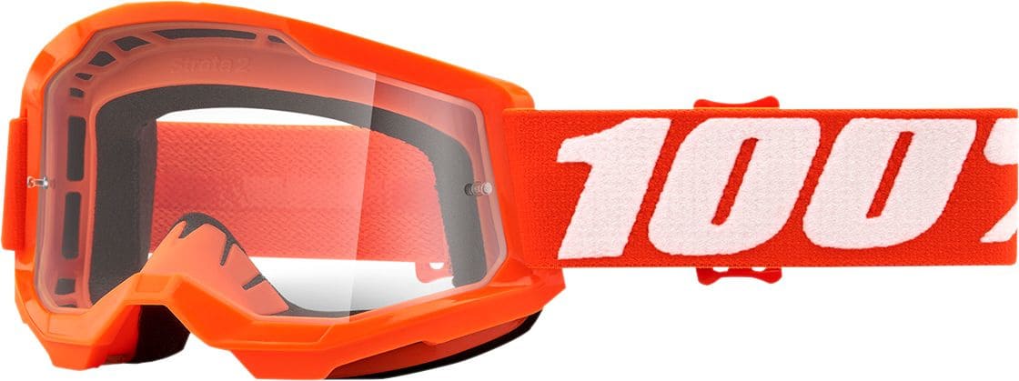 HDP26012956 Maschera cross 100% Strata 2 bambini arancione trasparente, COD: HDP26012956