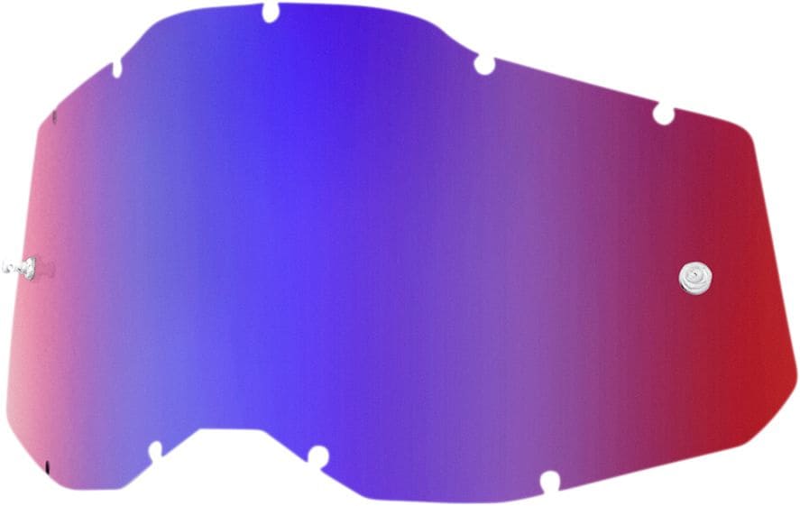 HDP26020910 Lens 100% Racecraft 2 / Accuri 2 / Strata 2 mirror red / blue