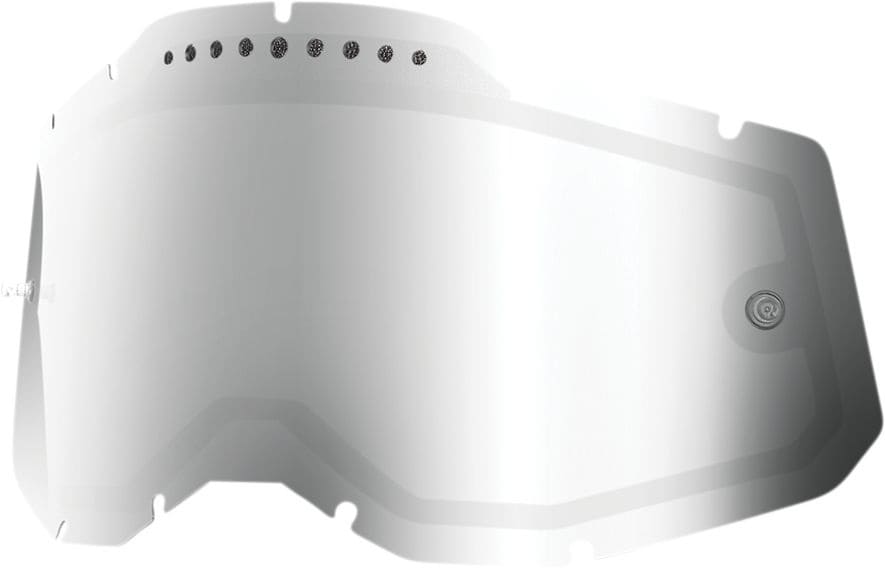 HDP26020956 Lente doppia 100% Racecraft 2 / Accuri 2 / Strata 2 ventilato specchio argento, COD: HDP26020956