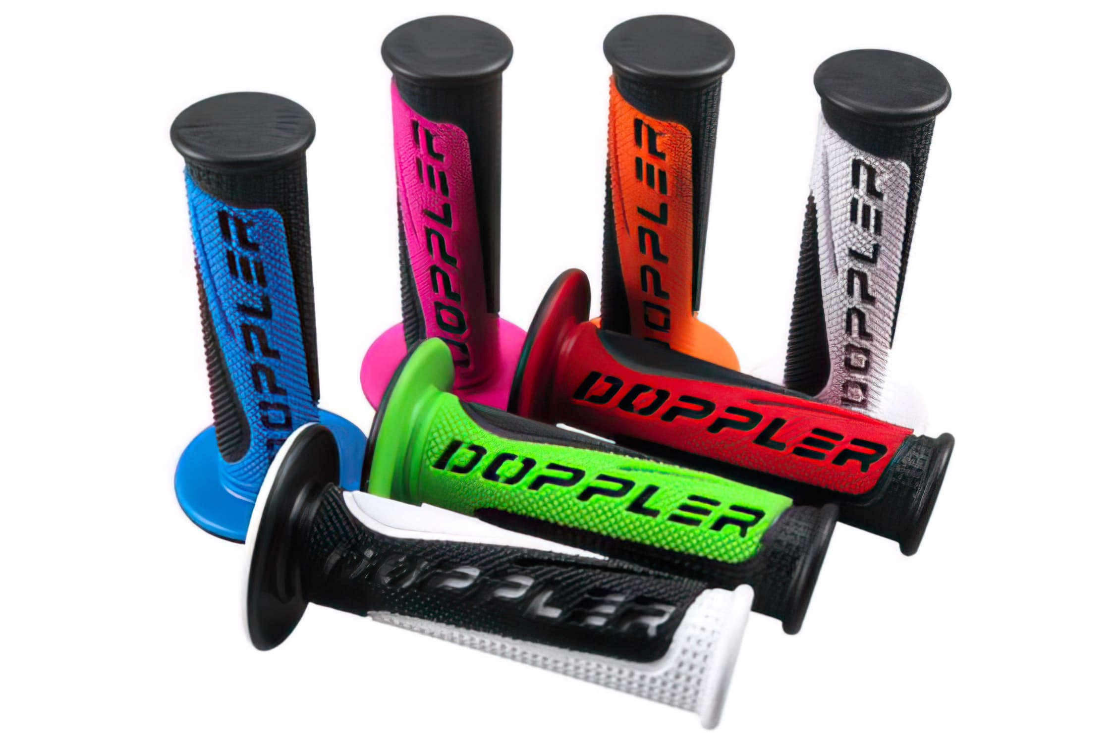 CGN497282 Manopole Doppler Grip Radical bianco / verde, COD: CGN497282