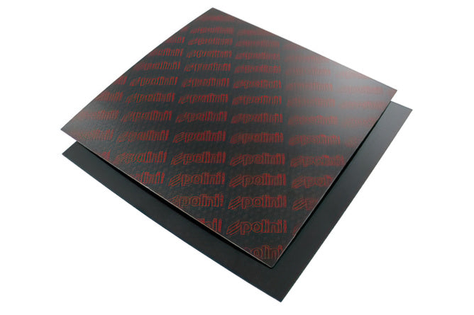 P213.0604 Foglio lamellare Polini 0,28mm carbonio 110x100mm universale