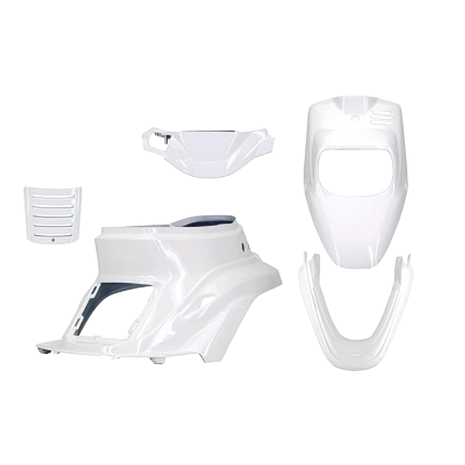 A366609 Kit carena 5 pezzi bianco Yamaha BWs fino 2004, COD: A366609