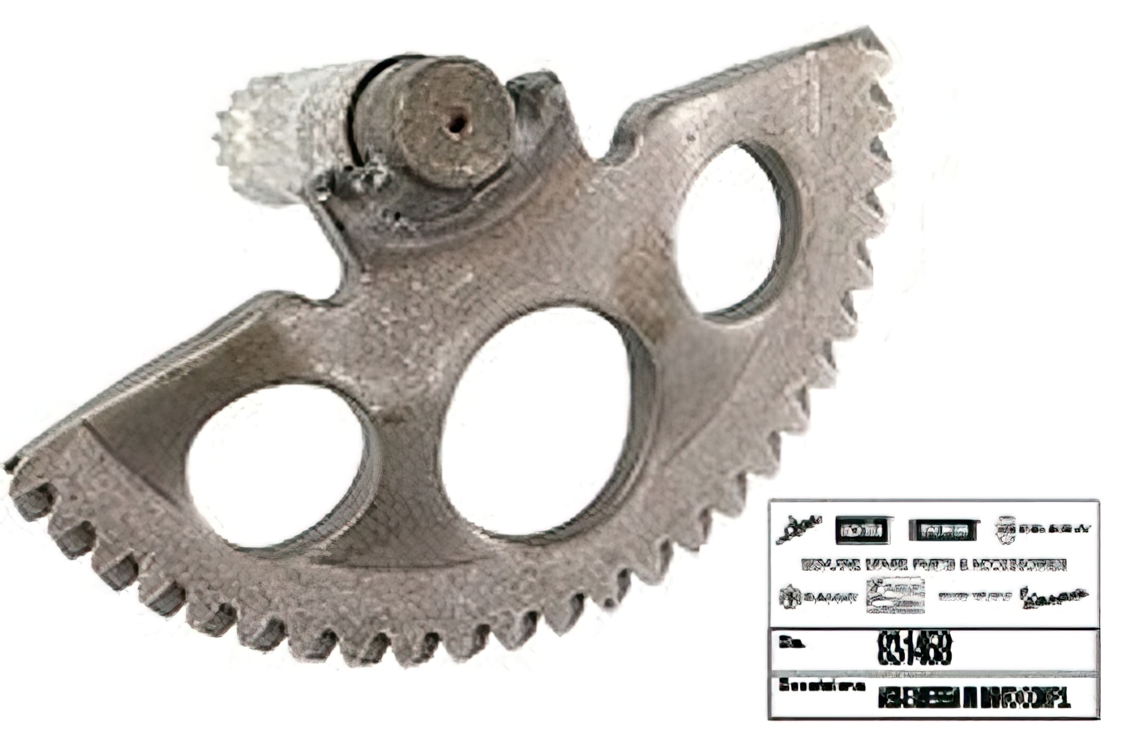 OE-PIA831458 Ingranaggio Messa in Moto - ricambio originale Piaggio, COD: OE-PIA831458