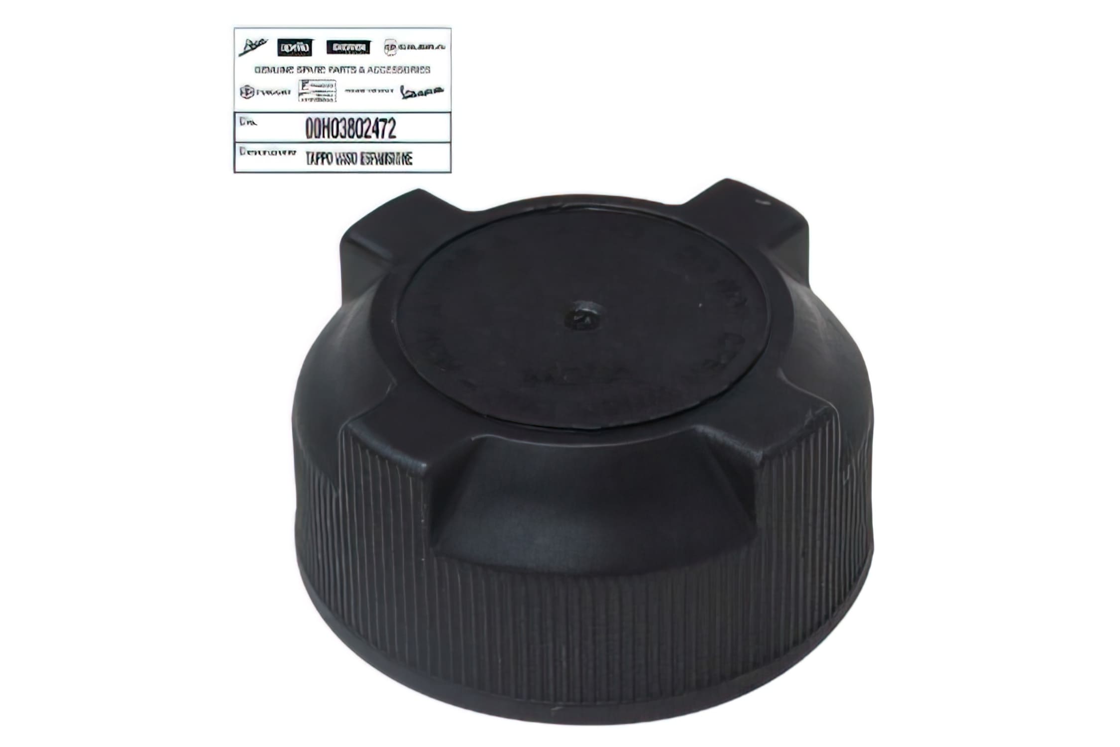OE-DE00H03802472 Tappo vaschetta radiatore ricambio originale Derbi, COD: OE-DE00H03802472