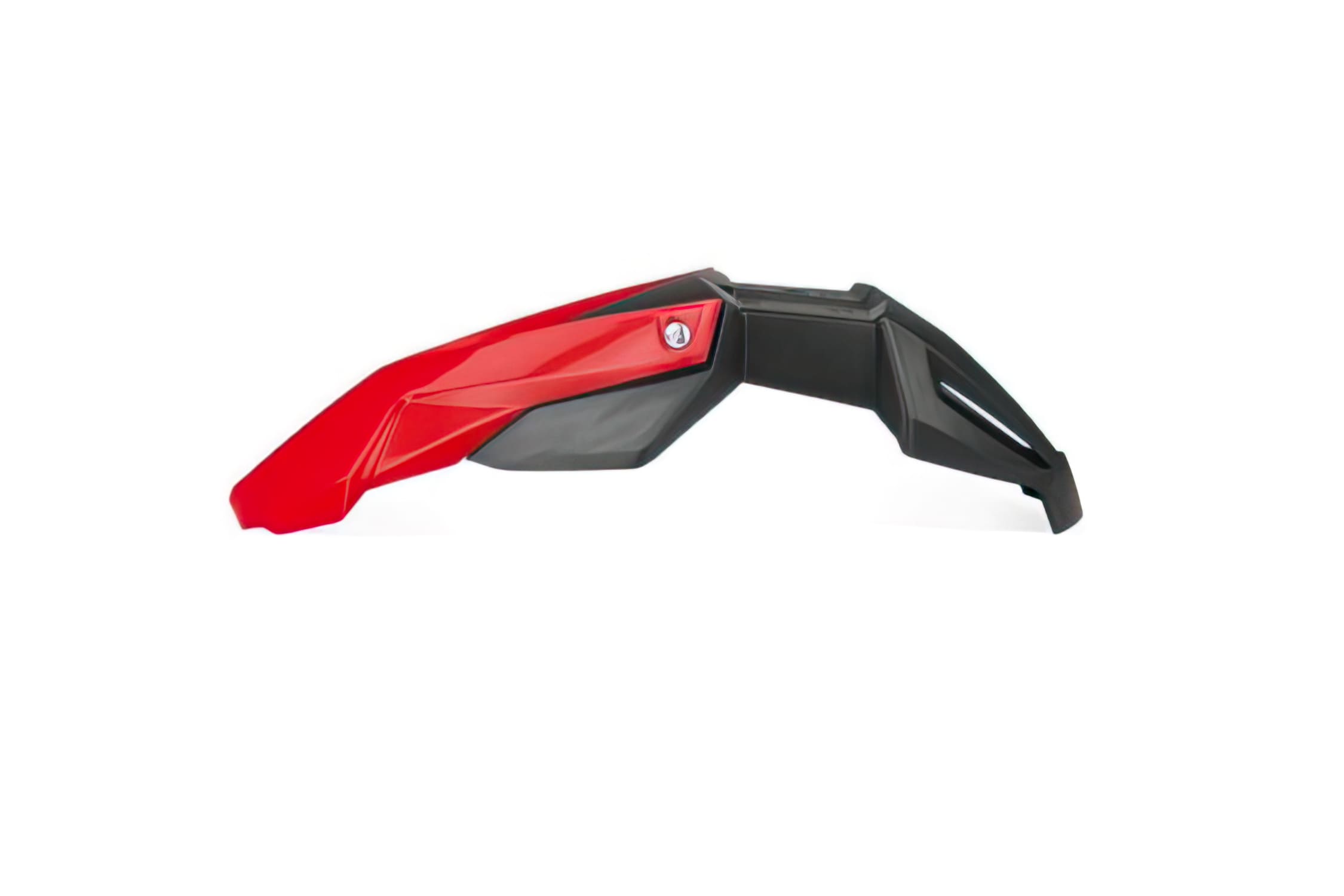 A380360B Parafango anteriore NoEnd Supermoto universale nero / rosso