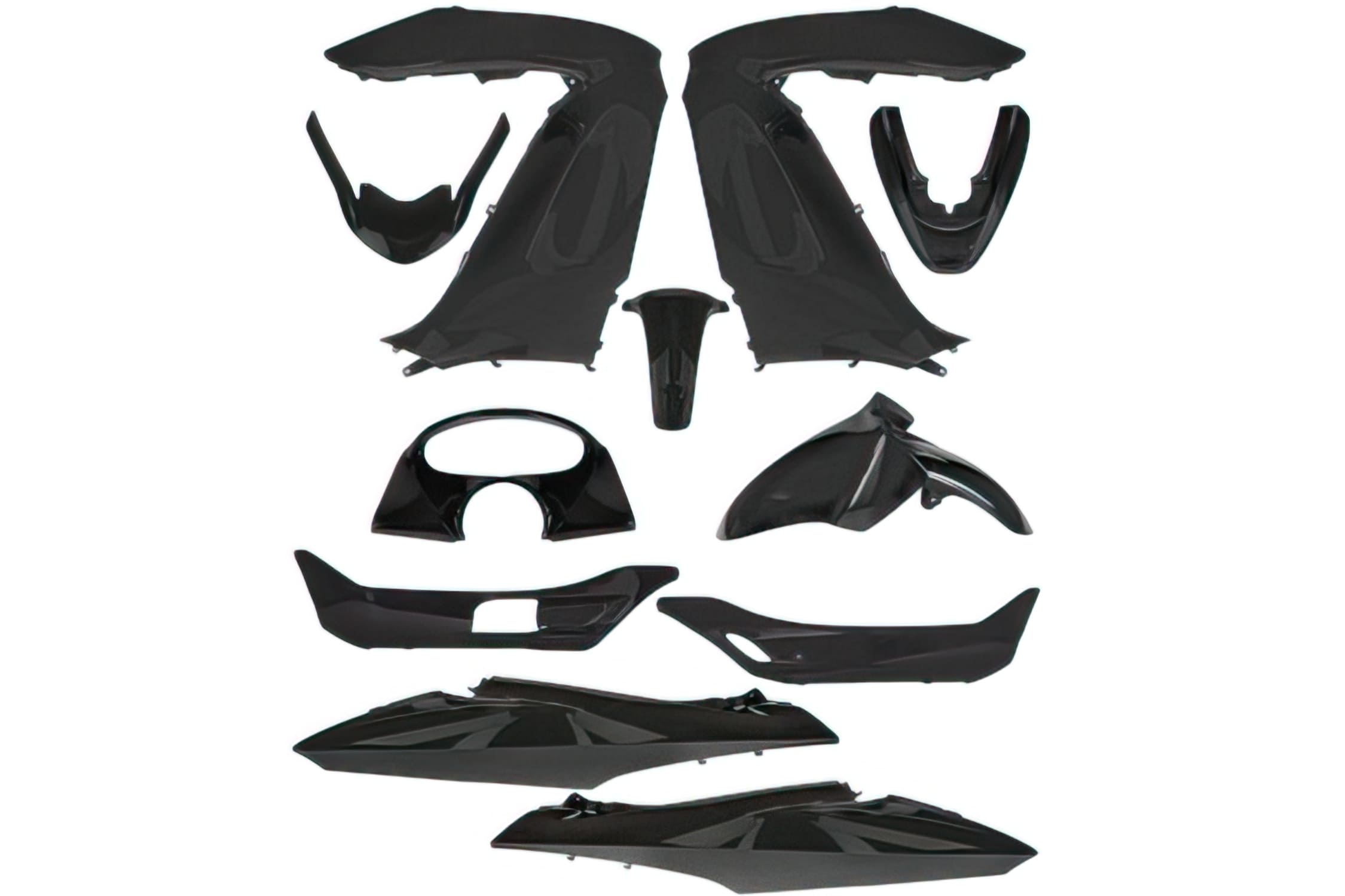 A369000C Fairing kit 11 pieces black Honda PCX 125 2009 - 2013