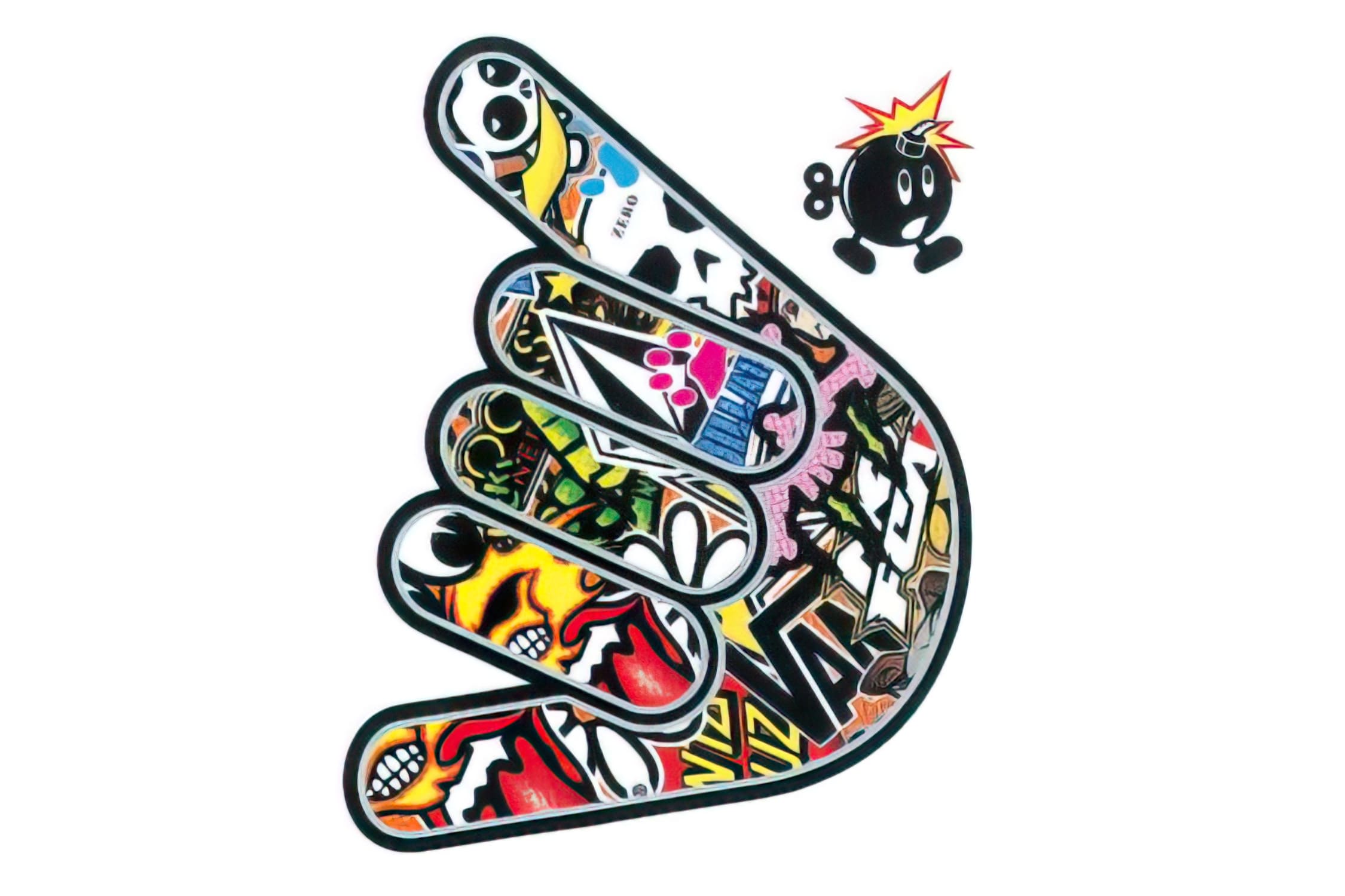 SP-050256 Adesivo Aloha Sticker Bomb, COD: SP-050256