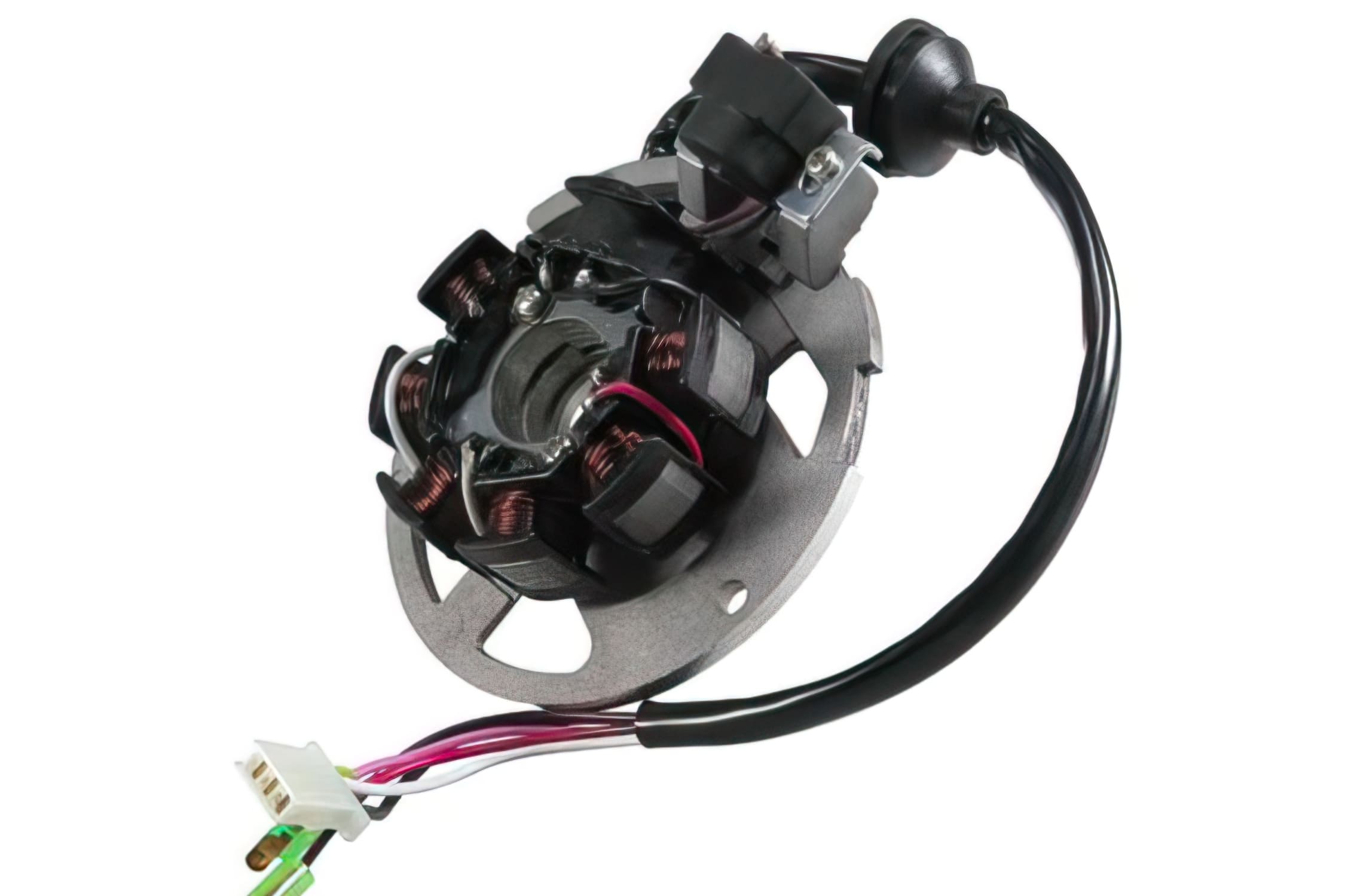 L-SA88647 Rotore Accensione qualità originale Minarelli/ China 2T, 5 poli, connettore a 3 + 2 cavi singoli, COD: L-SA88647