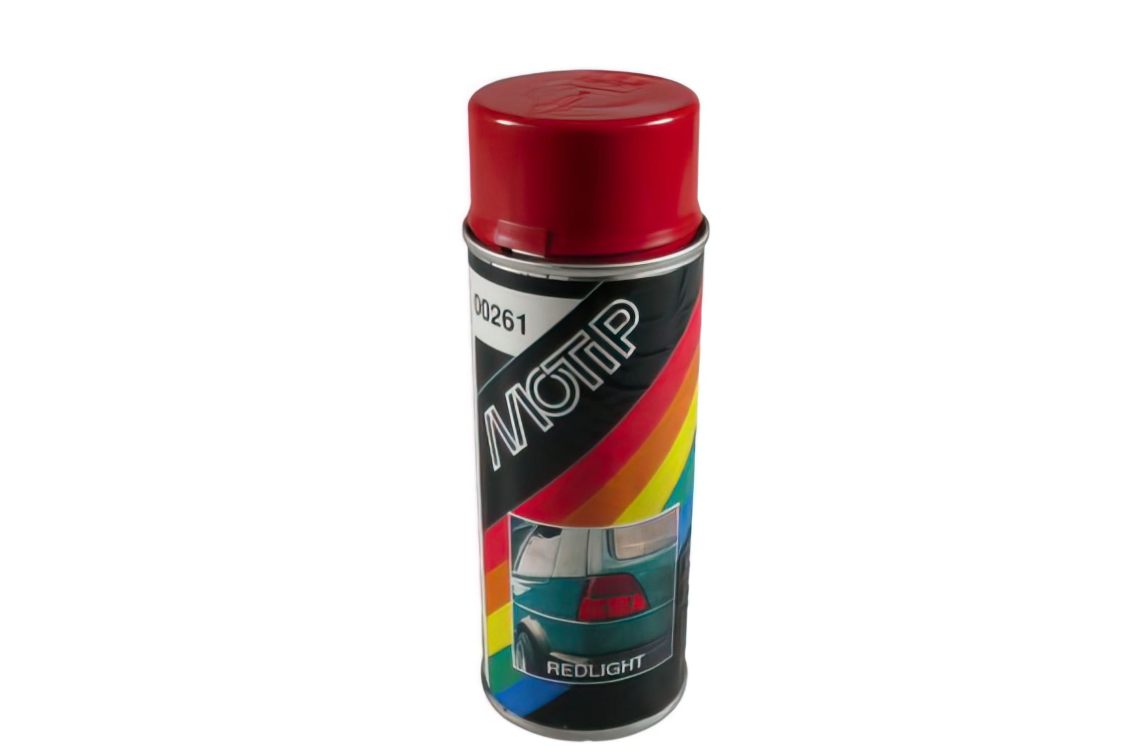 MOT0261 Motip Backlight Spray Film, 400ml, Transparent Red
