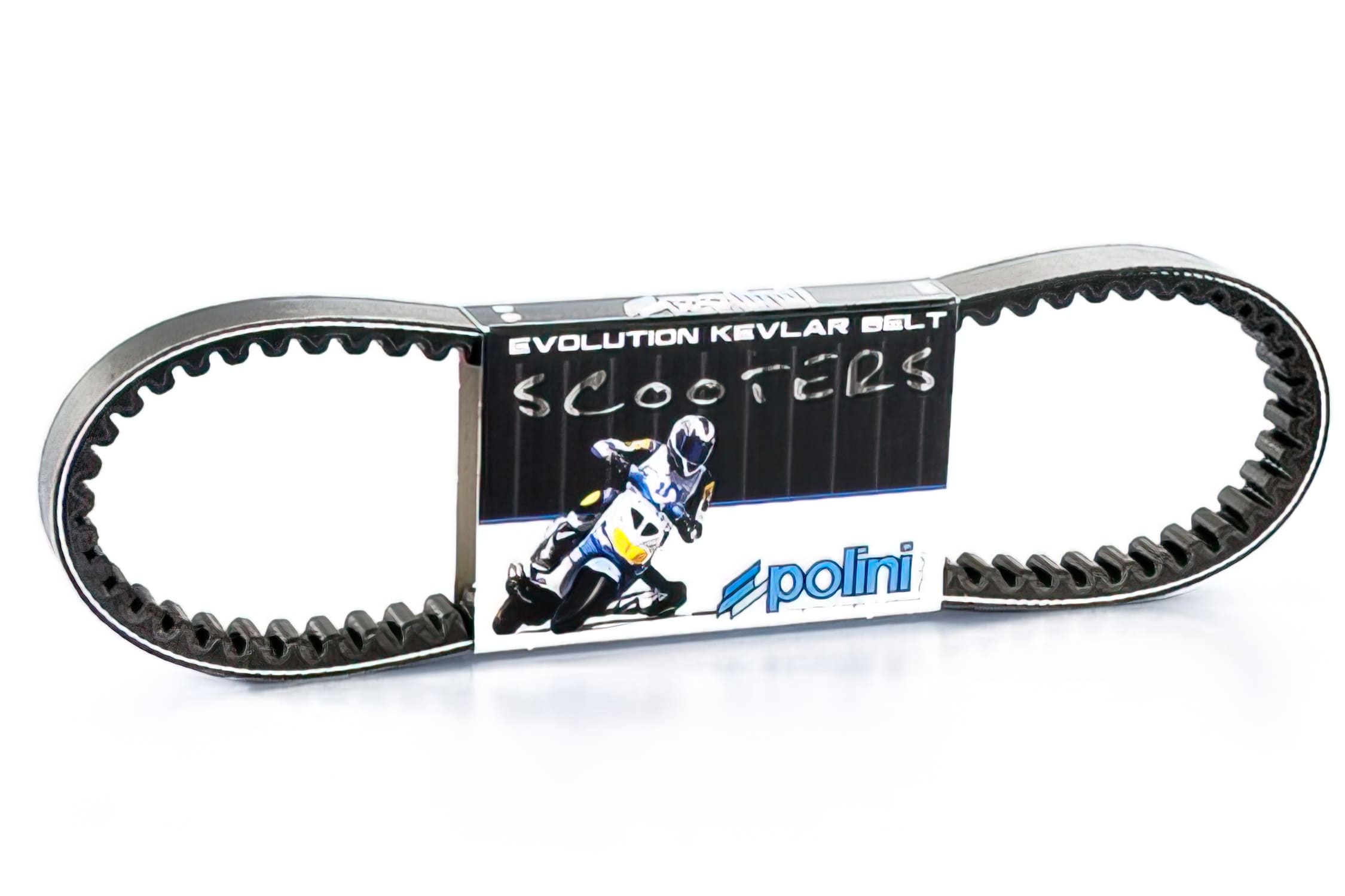 U248.040.2 Cinghia Polini Evolution Aramid Morini (Suzuki Katana prima del 99/ Minarelli lungo - EVO), B=17,8 / H=9,5 / L=785 / W=30°, COD: U248.040.2