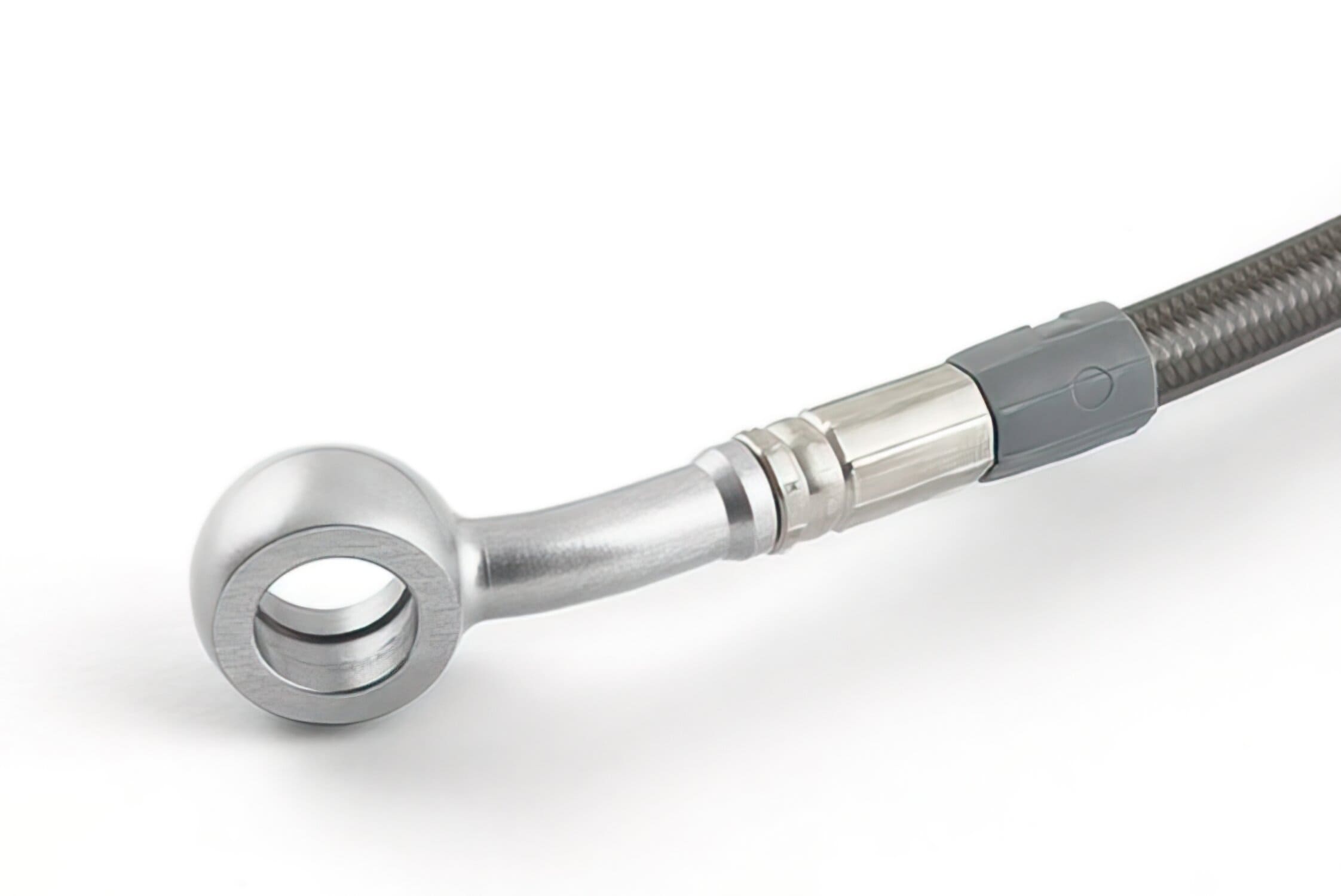 MO-3513124/20 Tubo Freno anteriore carbonio / Raccordo alluminio Motacc MBK Nitro / Aerox, COD: MO-3513124/20