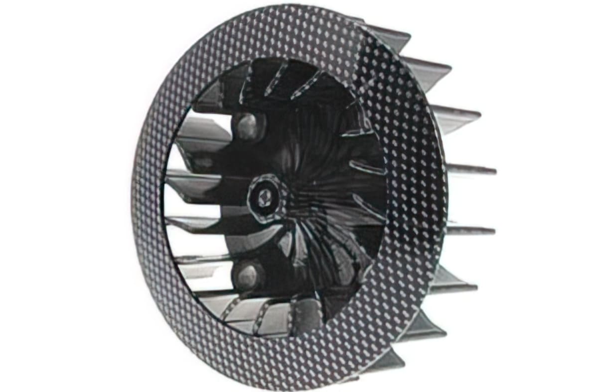 NK300.02 GY6 / Rex RS450 4T carbon look fan