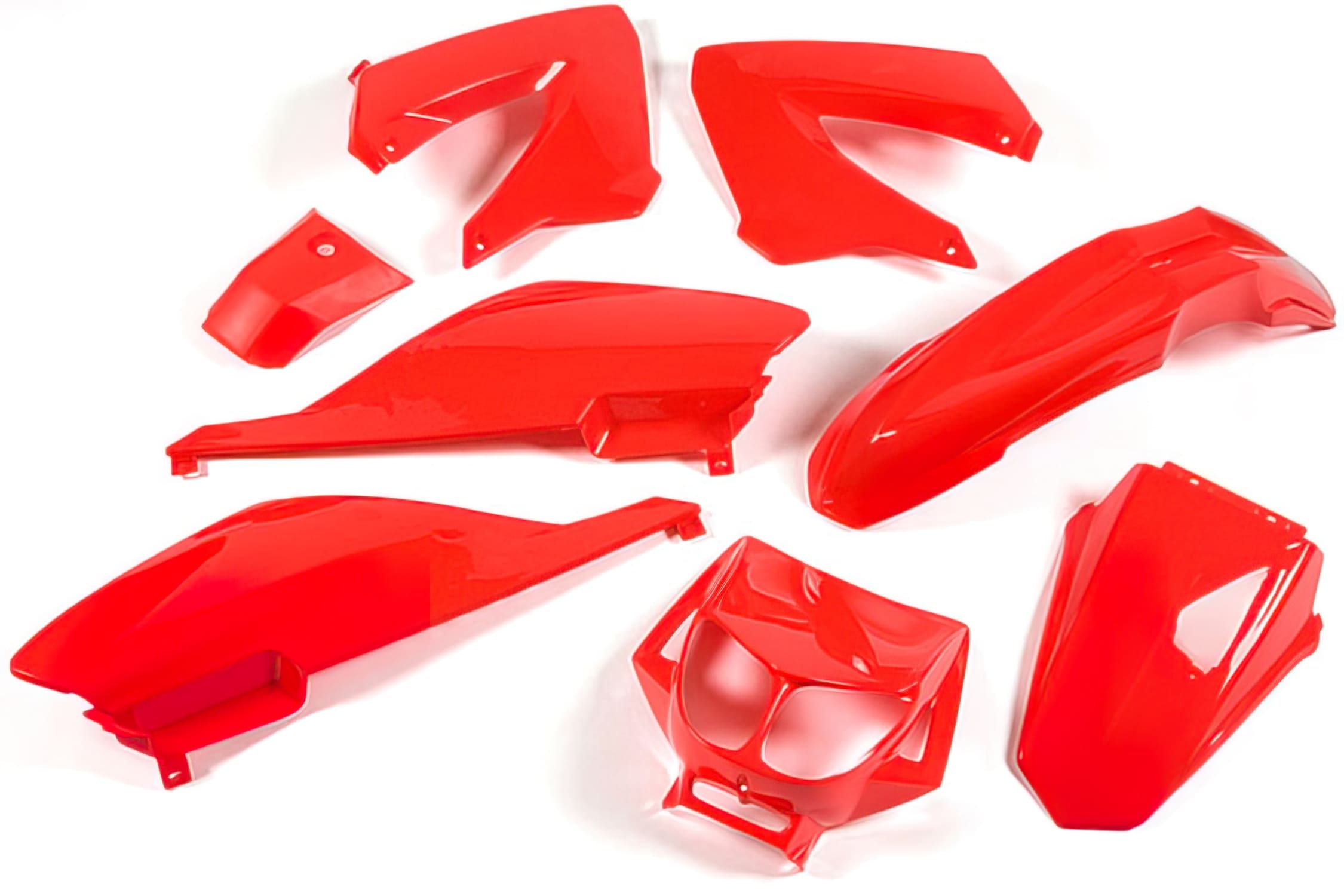 STR-994/RE Kit carena 8 pezzi rosso Derbi X-treme fino 2011, COD: STR-994/RE