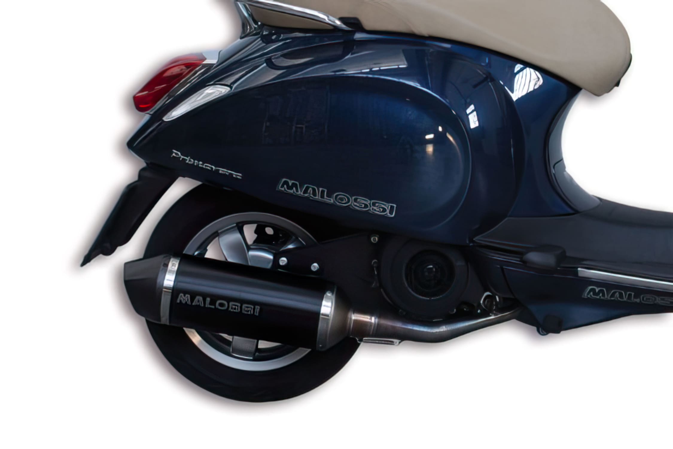 M3216551 Marmitta Malossi RX Black Vespa Primavera 3V i.e. 125 - 150cc, COD: M3216551