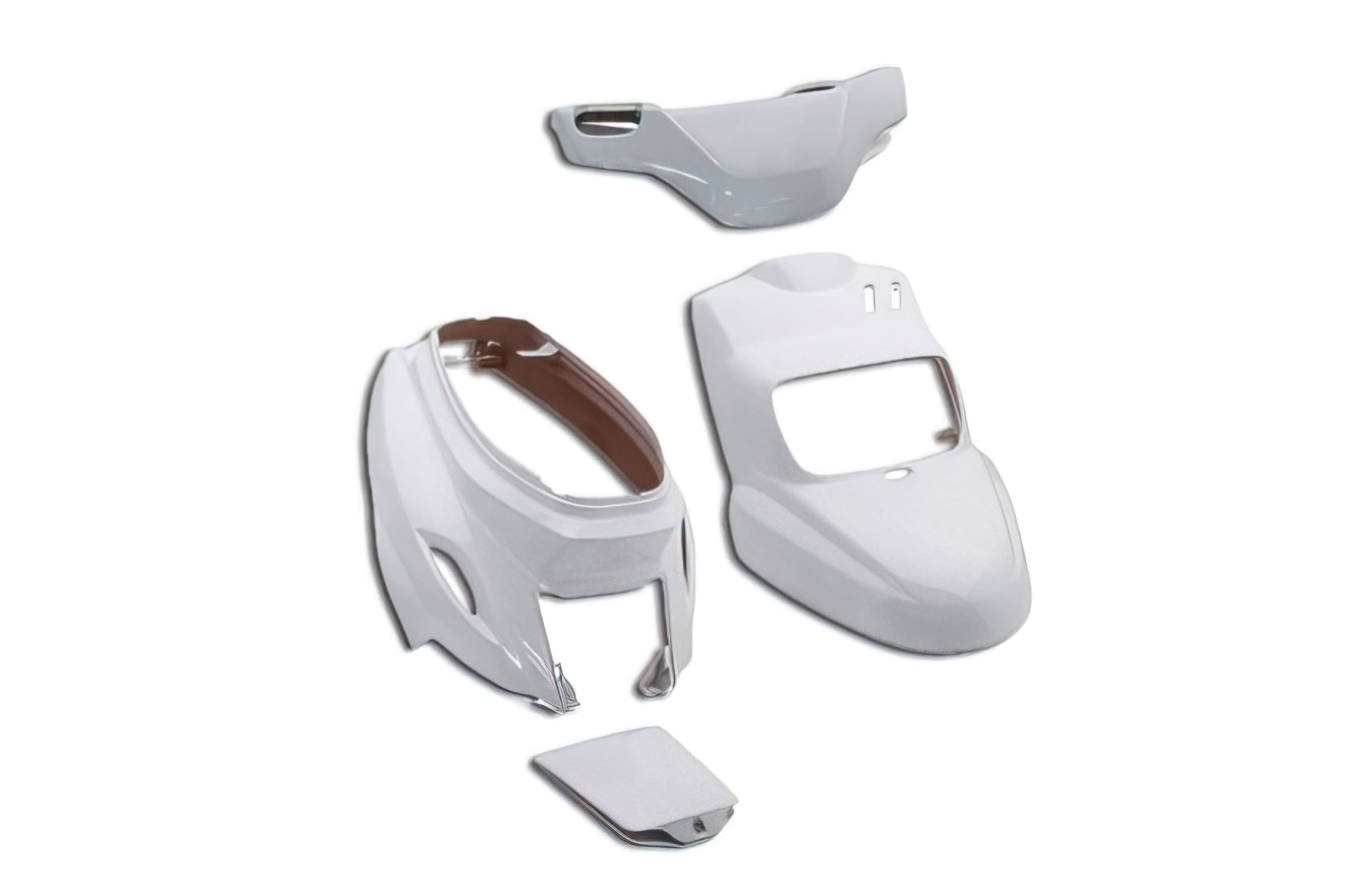 A366191 4-piece fairing kit white Yamaha BWs after 2004