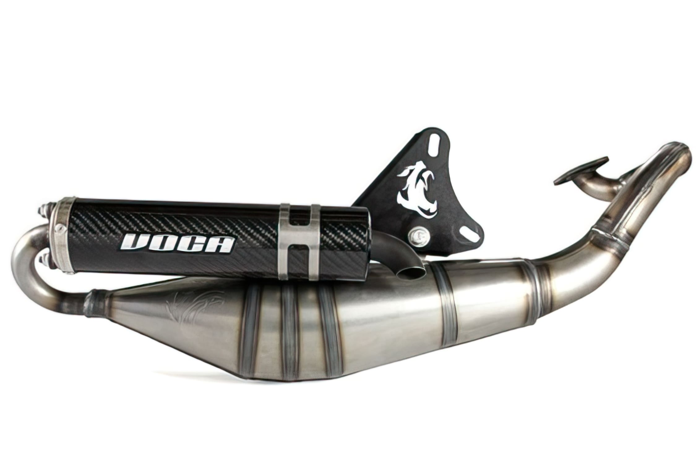 VCR-RD45166/CA Marmitta Voca Sabotage V2 50/70, carbonio, MBK Nitro / Aerox