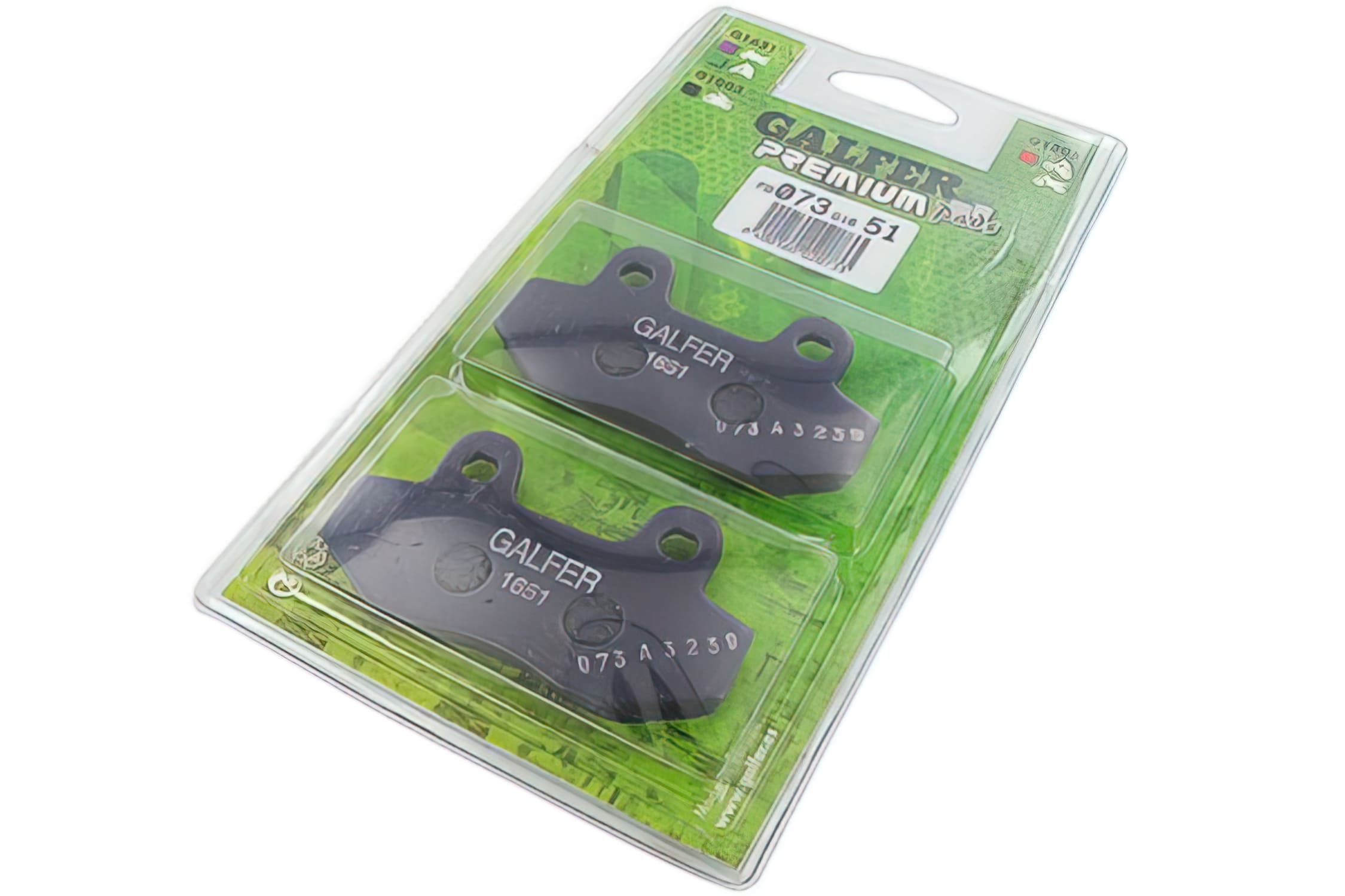 GLS3551 Pastiglie freno Galfer semi-metallico Peugeot Speedfight 3 & 4, COD: GLS3551