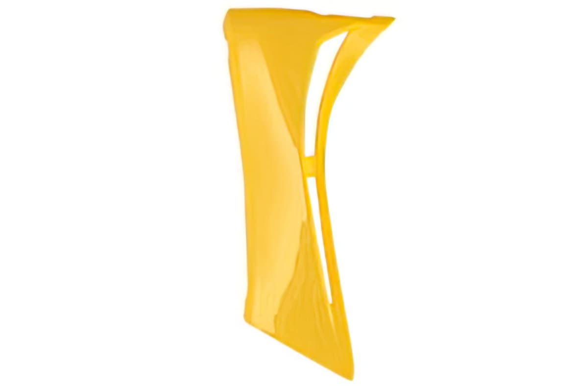 A367006L Carena posteriore destra TNT, Yamaha T-Max, giallo