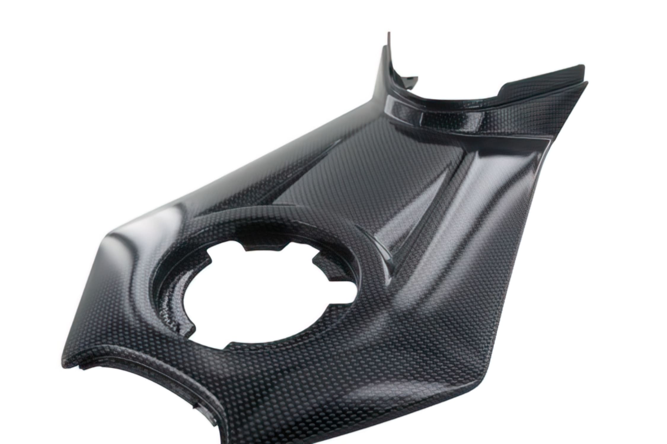 OE-PEUA0566700 Copri Serbatoio Peugeot Jetforce, look carbonio