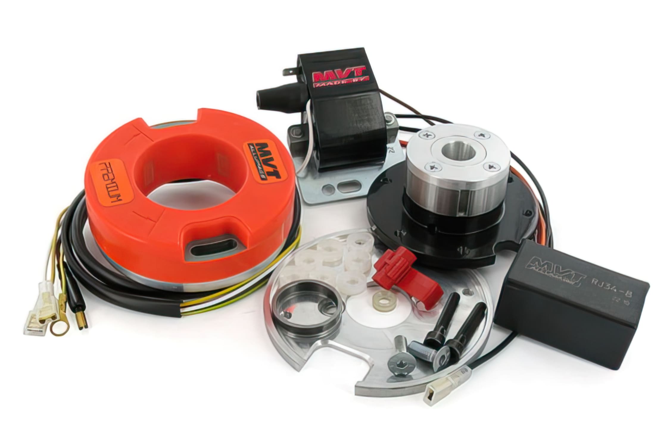 MVT-DD10 Accensione a Rotore Interno MVT Digitale con Bobina LED, Peugeot Ludix AC / LC, COD: MVT-DD10