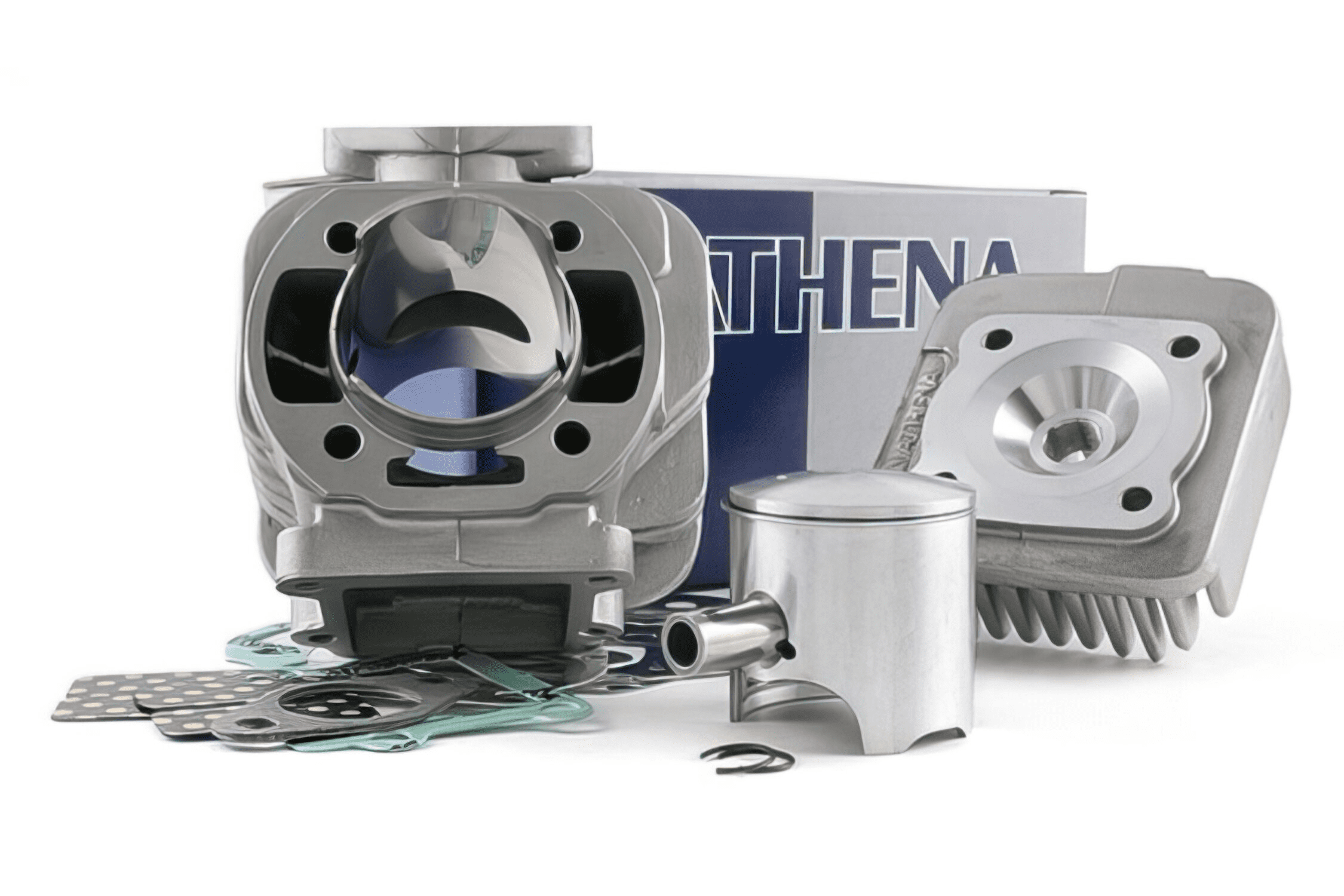 074700/1 athena racing cylinder kit 47.6mm alum.spin.12, long stroke 43mm connecting rod 85, minarelli vertical 80cc