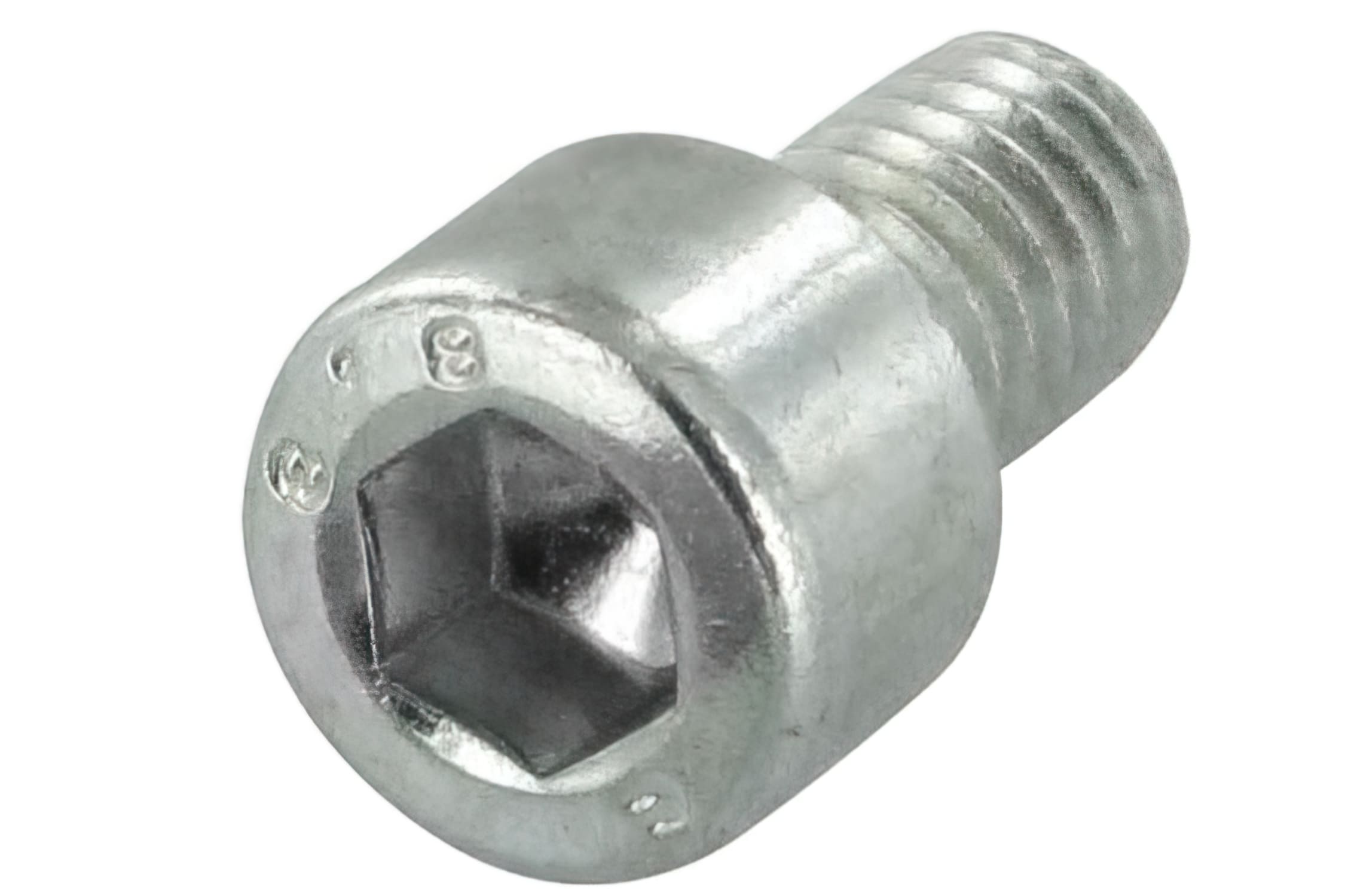 MF96.90049 Vite esagonale M6x10, Acciaio zincato, Testa Cilindro, DIN 912 / 8.8, COD: MF96.90049