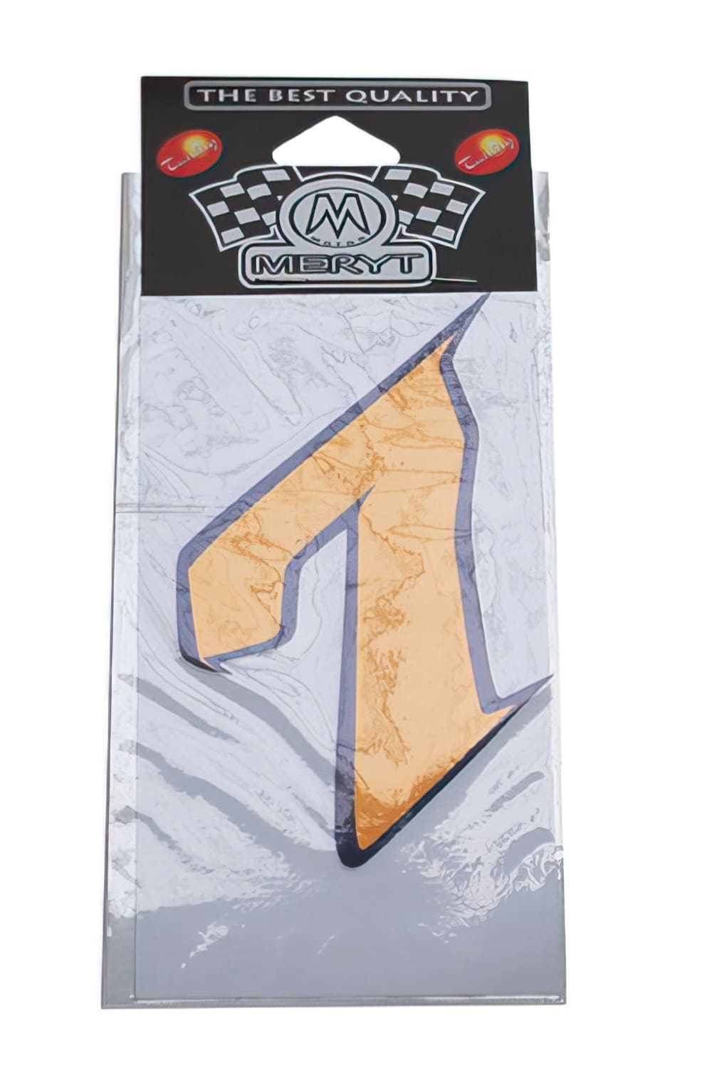 STICK-1302 Adesivo Nummero “7” giallo (h. 9 cm), COD: STICK-1302