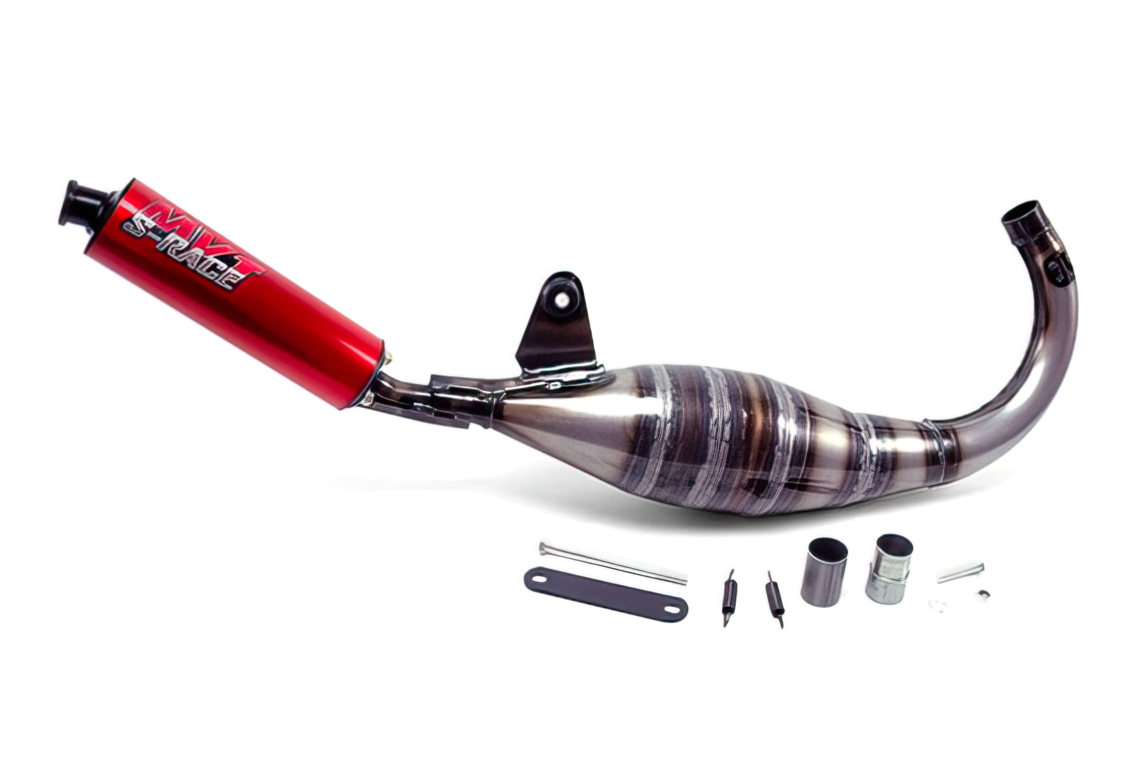 MVT-EC12 Marmitta MVT S Race 70cc - 90cc Minarelli AM6, COD: MVT-EC12