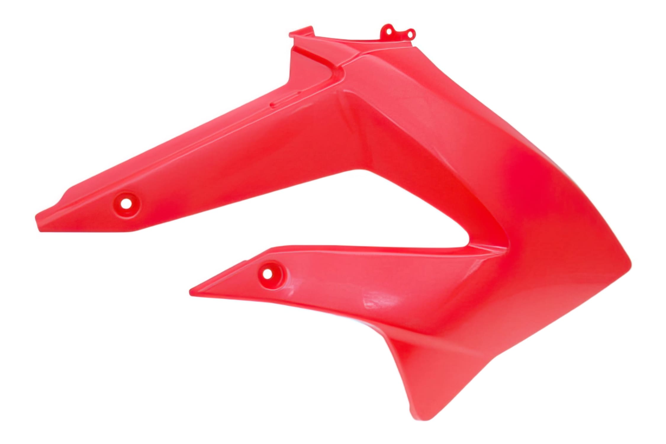 OE-DE86692500W4R Tank cover right red - original spare part Derbi Senda DRD X-Treme after 2010