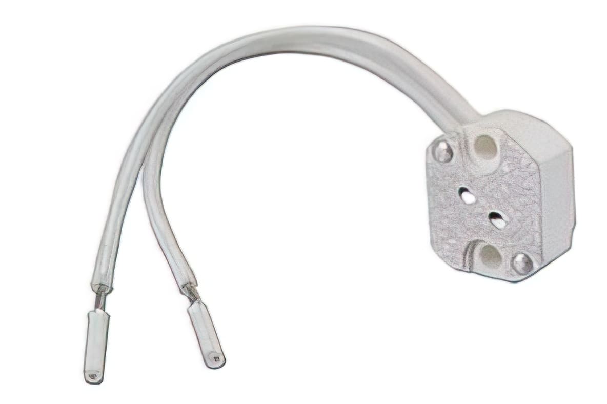 STR-820.02 Montatura in ceramica per Lampadina allogena STR8 MR16, COD: STR-820.02