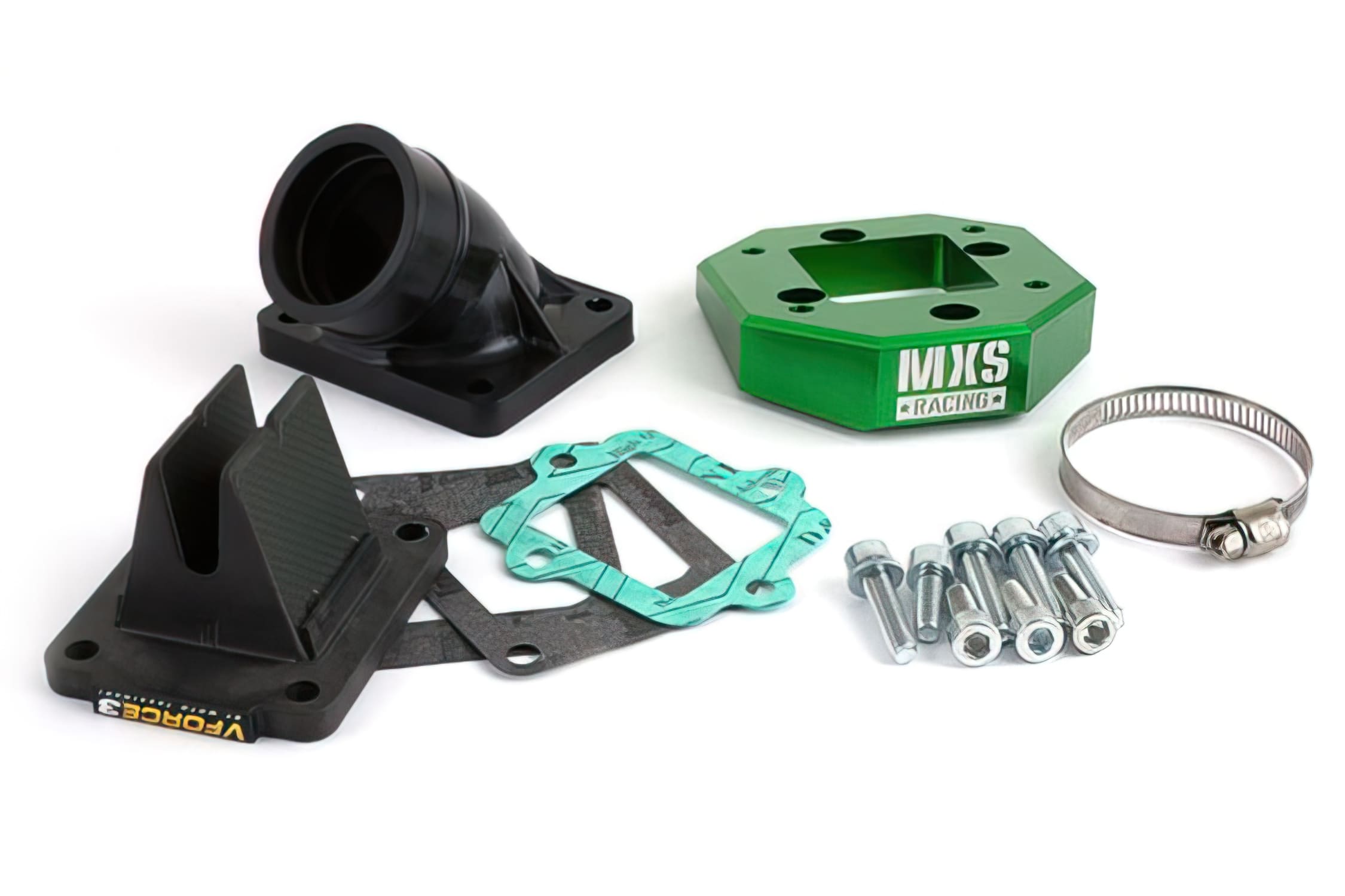 mxs-012 kit aspirazione big-valve collettore aspirazione mxs racing yamaha jog r 50cc ac, COD: MXS-012