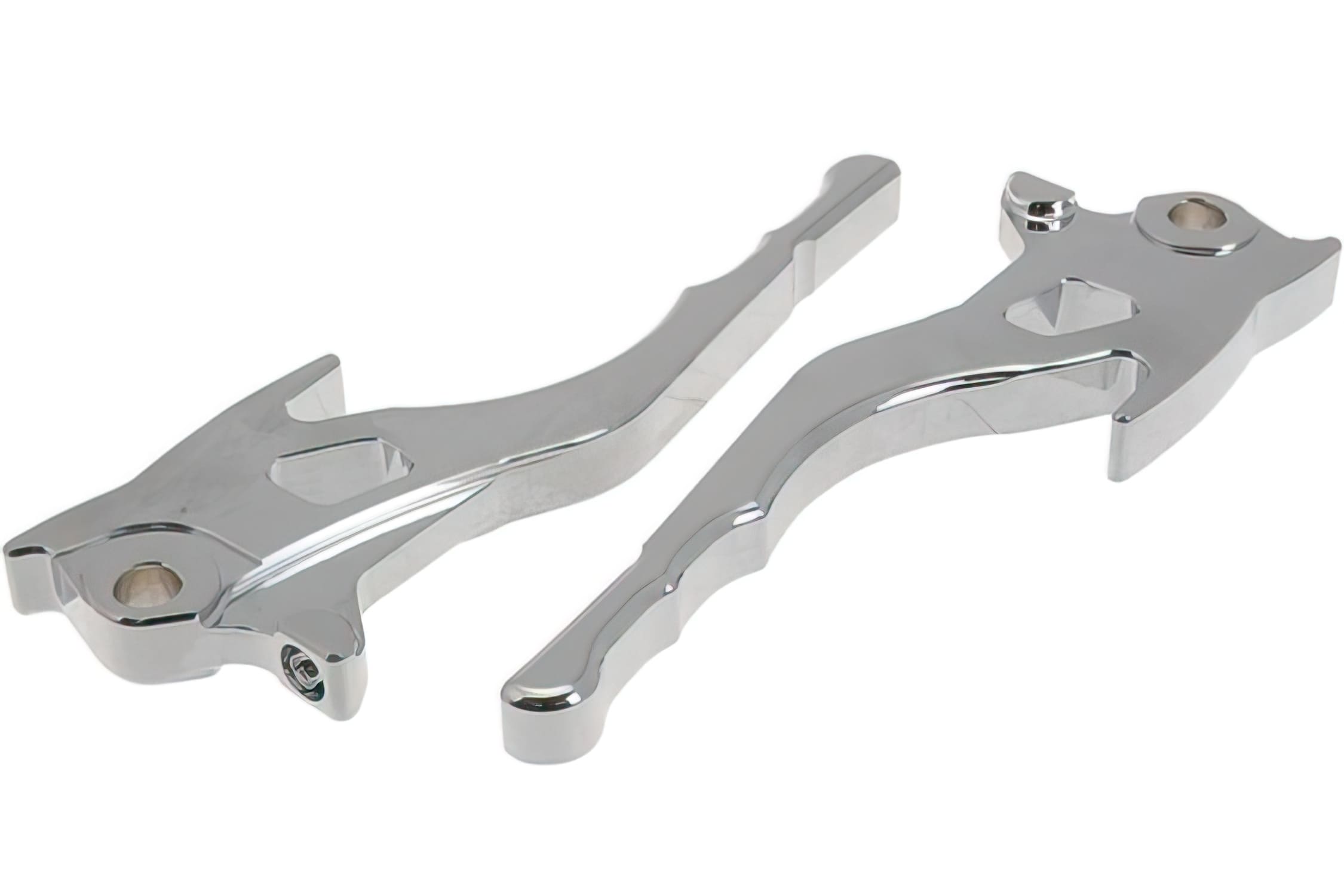 STR-590.01/CR Leva Freno Aggressive STR8 al CNC, cromato, Yamaha Aerox / MBK Nitro, COD: STR-590.01/CR