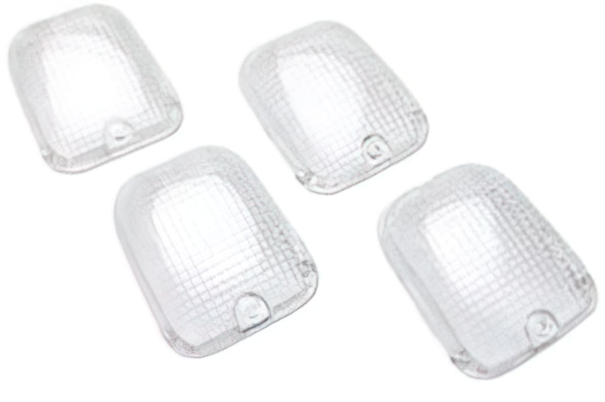 A206331A Set of Indicator Glasses STR8 Clear, Aprilia RS / MX