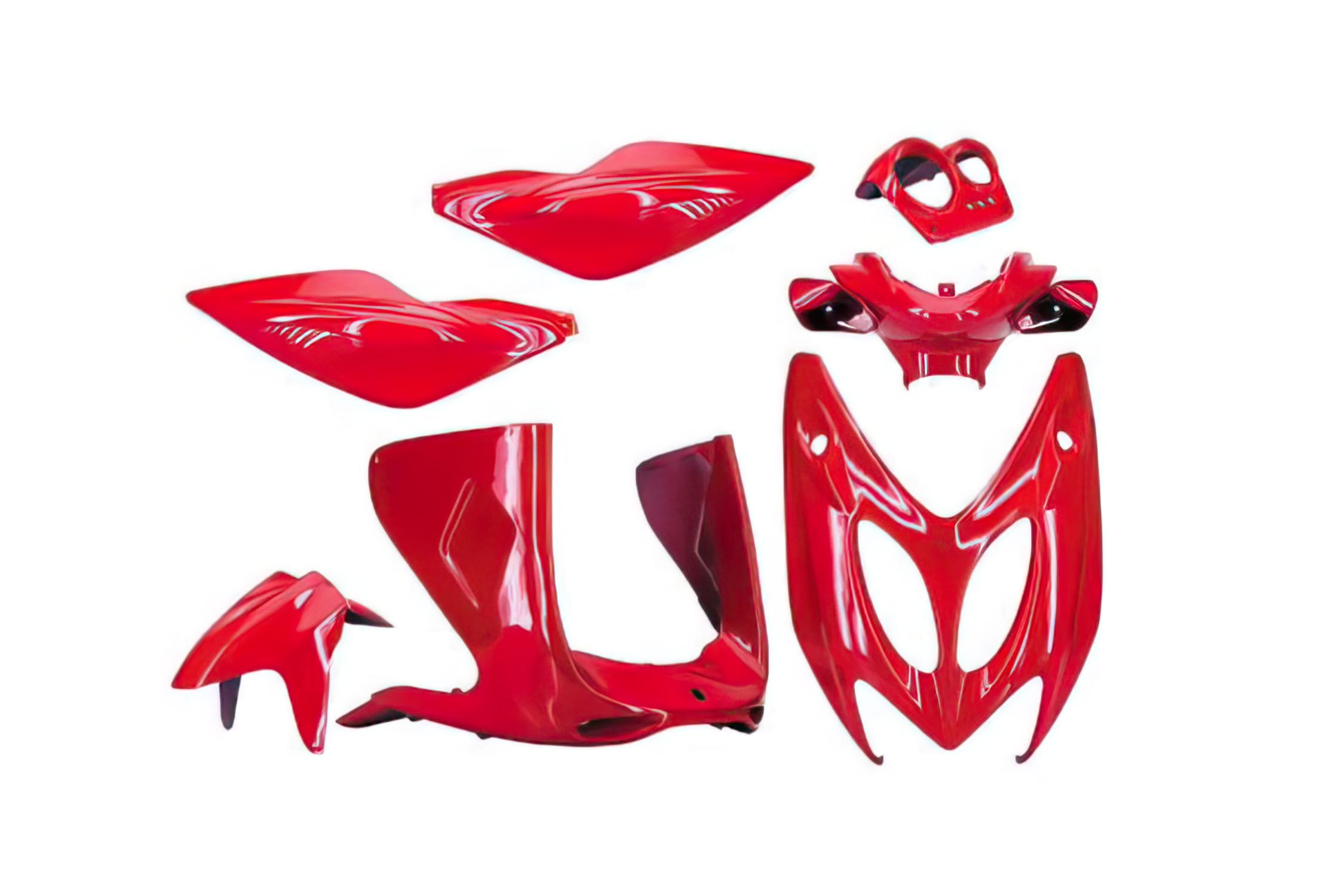 A366749 Kit carena 7 pezzi rosso Yamaha Aerox fino 2013, COD: A366749