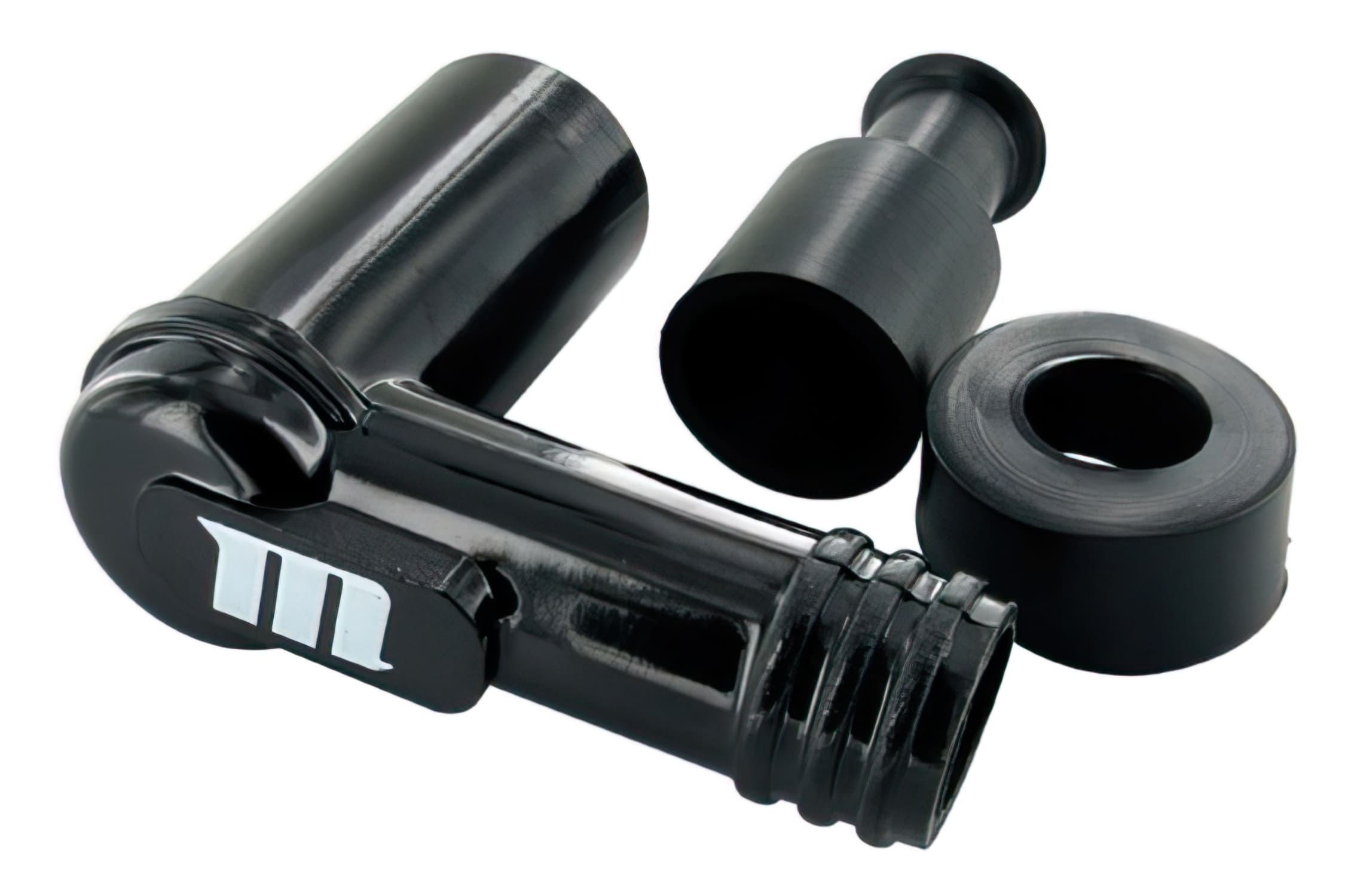 MF12.00001 Pipetta Candela in Plastica, 90°, nero, COD: MF12.00001