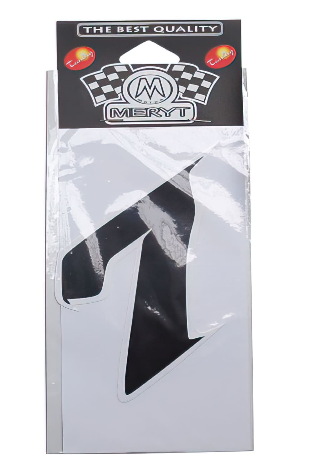 STICK-1304 Adesivo Nummero 7, nero (h. 9 cm), COD: STICK-1304