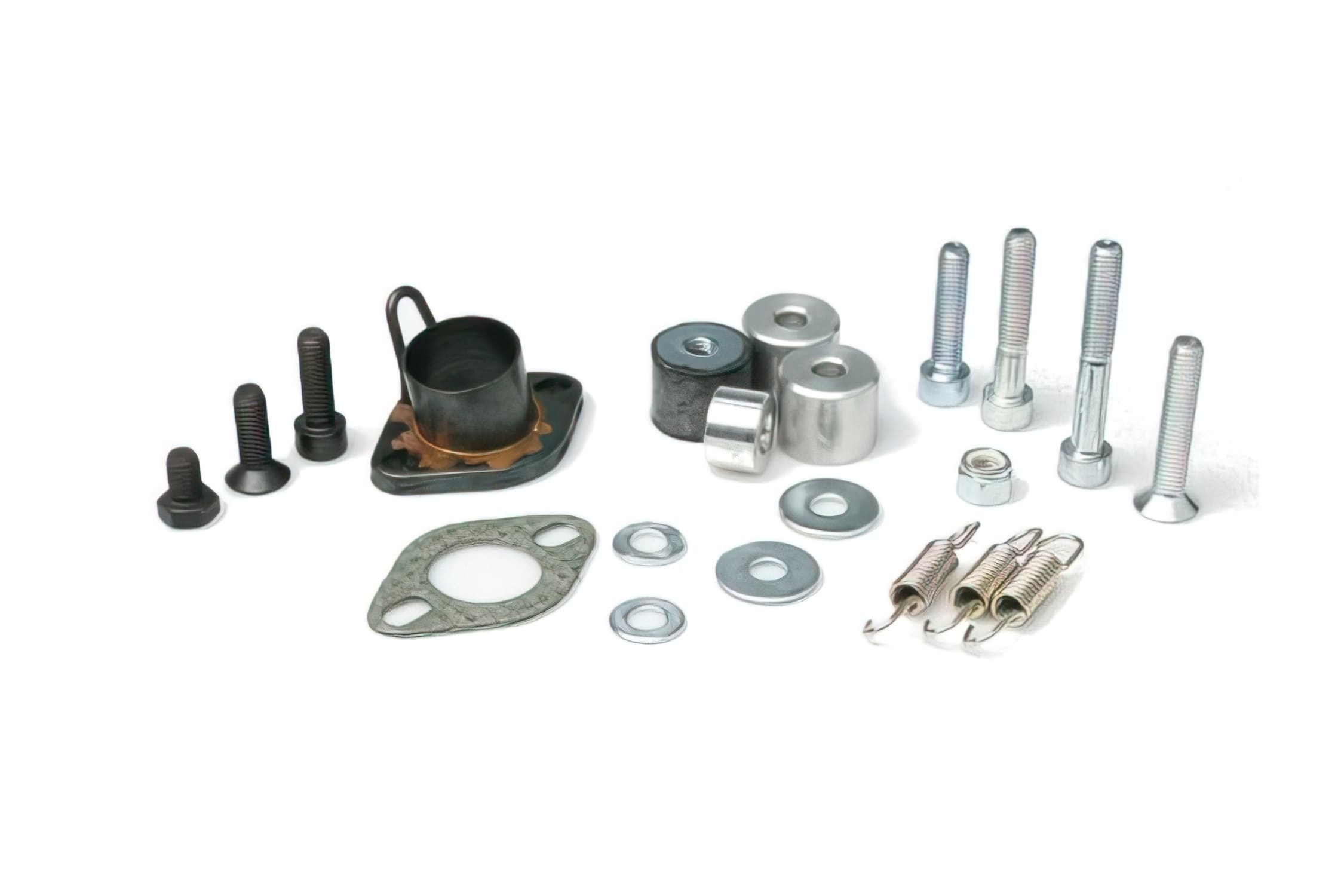 M2012845B Complessivo raccordo-bulloneria per Marmitta Malossi MHR Team 2006 Yamaha Aerox