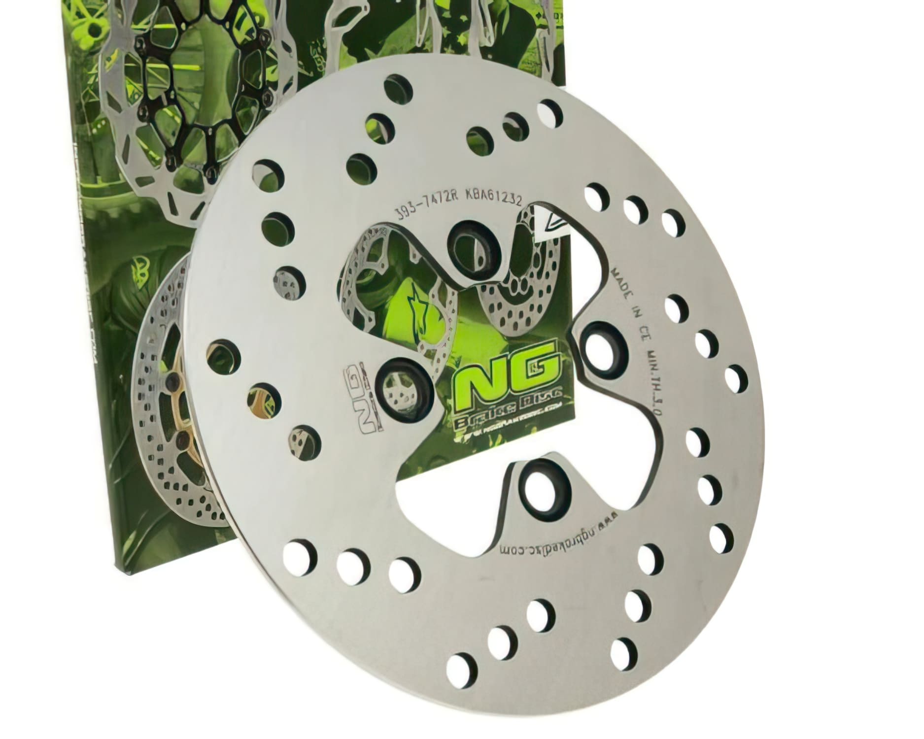 CGN332746 Disco Freno posteriore NG Brake Disc d.180 mm, MBK Booster / Spirit, COD: CGN332746