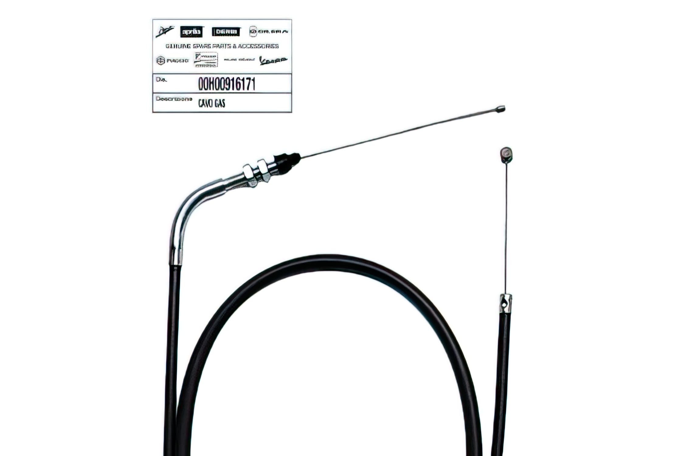 OE-DE00H00916171 Throttle Cable - original spare part Derbi Senda SM before 2006