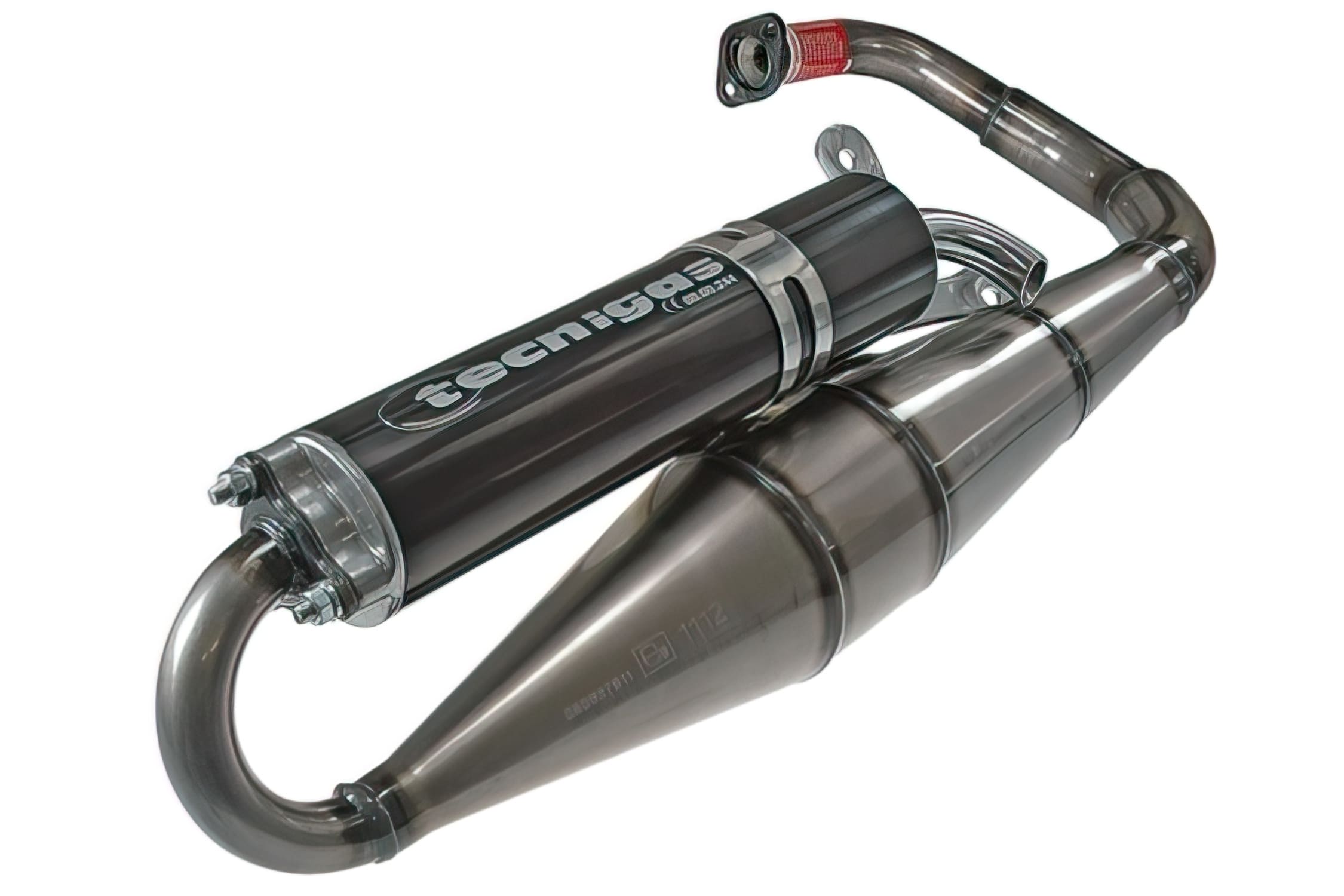 TG0609376-R Marmitta Tecnigas NEXT R, Minarelli verticale, con omologazione, COD: TG0609376-R