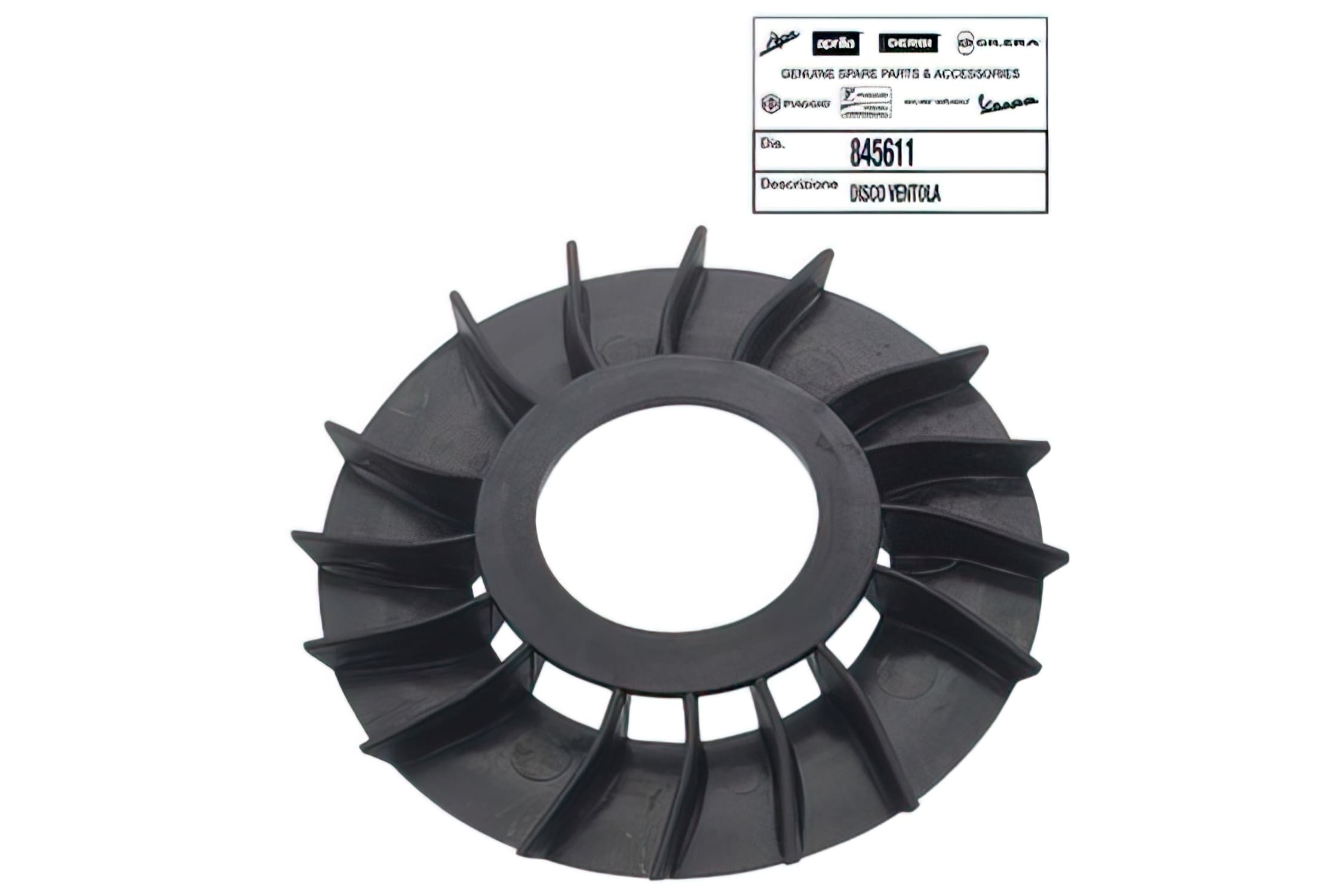 OE-PIA845611 Ventola - ricambio originale Piaggio NRG / Typhoon dopo il 98, COD: OE-PIA845611