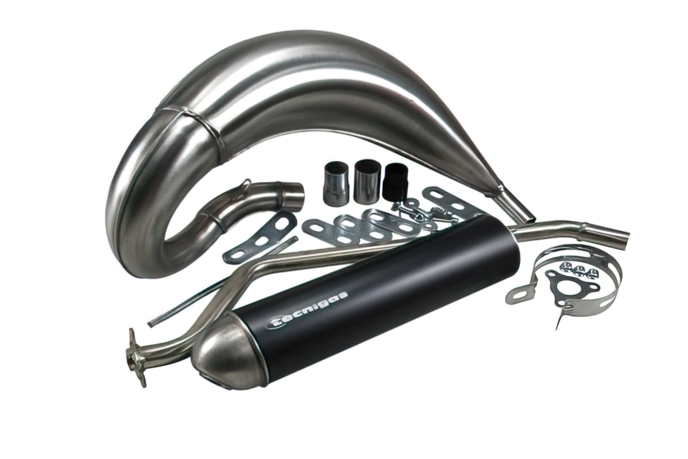 TG061251001 Pot d'échappement Tecnigas E-NOX STEEL Beta RK6/RR/RRT, COD: TG061251001