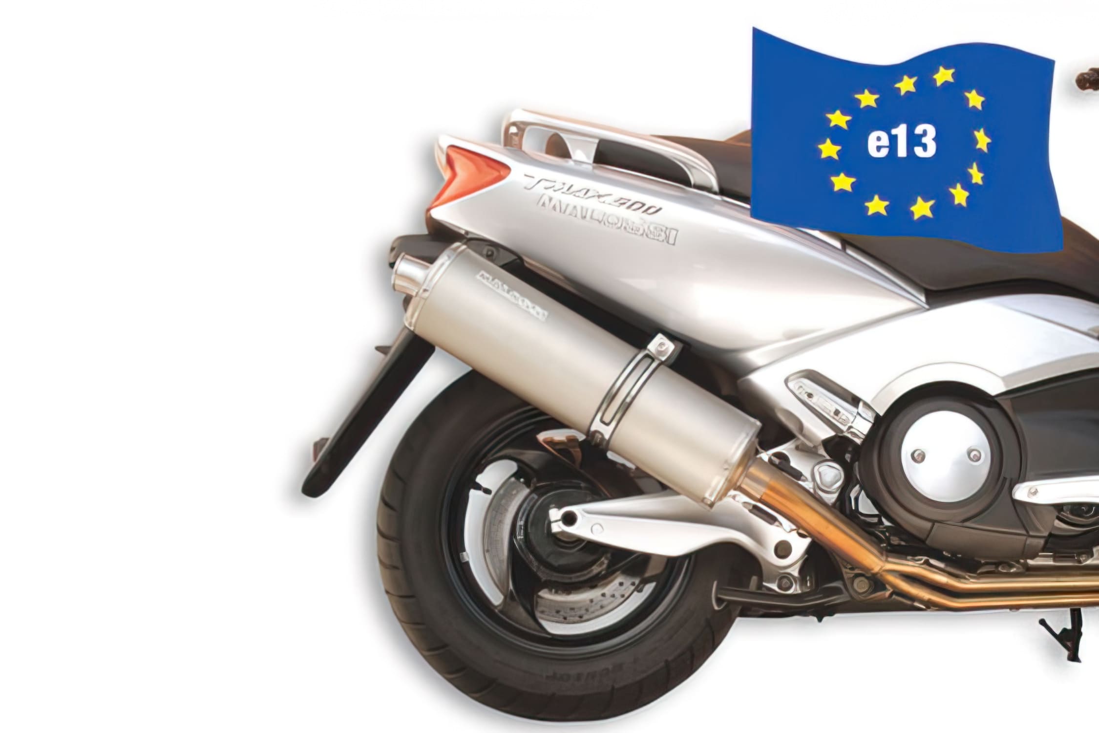 M3212721 Marmitta Malossi Maxi Wild Lion Yamaha Tmax 500cc, COD: M3212721