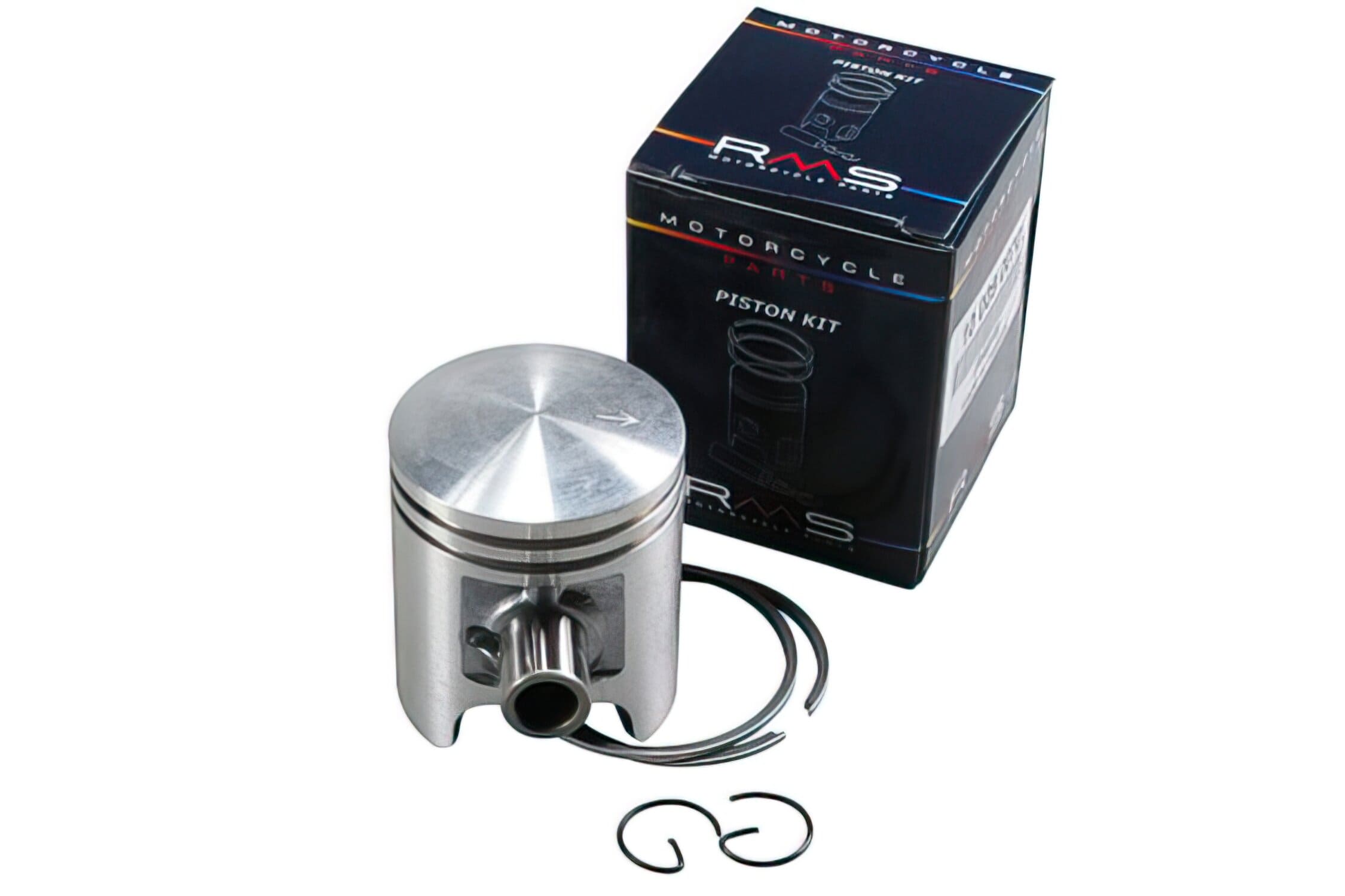 R100090070 Pistone RMS per Gruppo Termico di ricambio 50cc, Peugeot verticale / orizzontale LC/AC, d.40, COD: R100090070