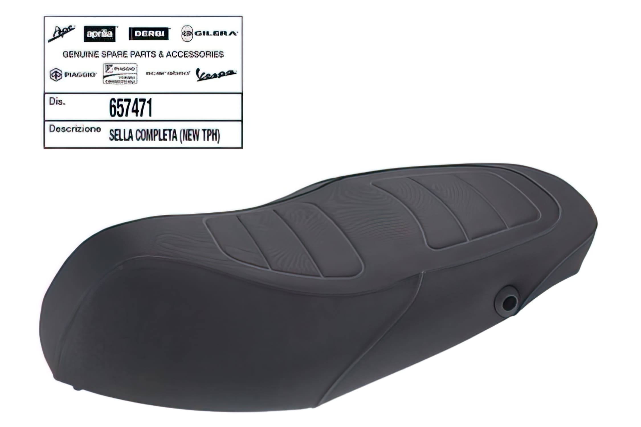 OE-PIA657471 Saddle - original spare part Piaggio Typhoon 2010 - 18