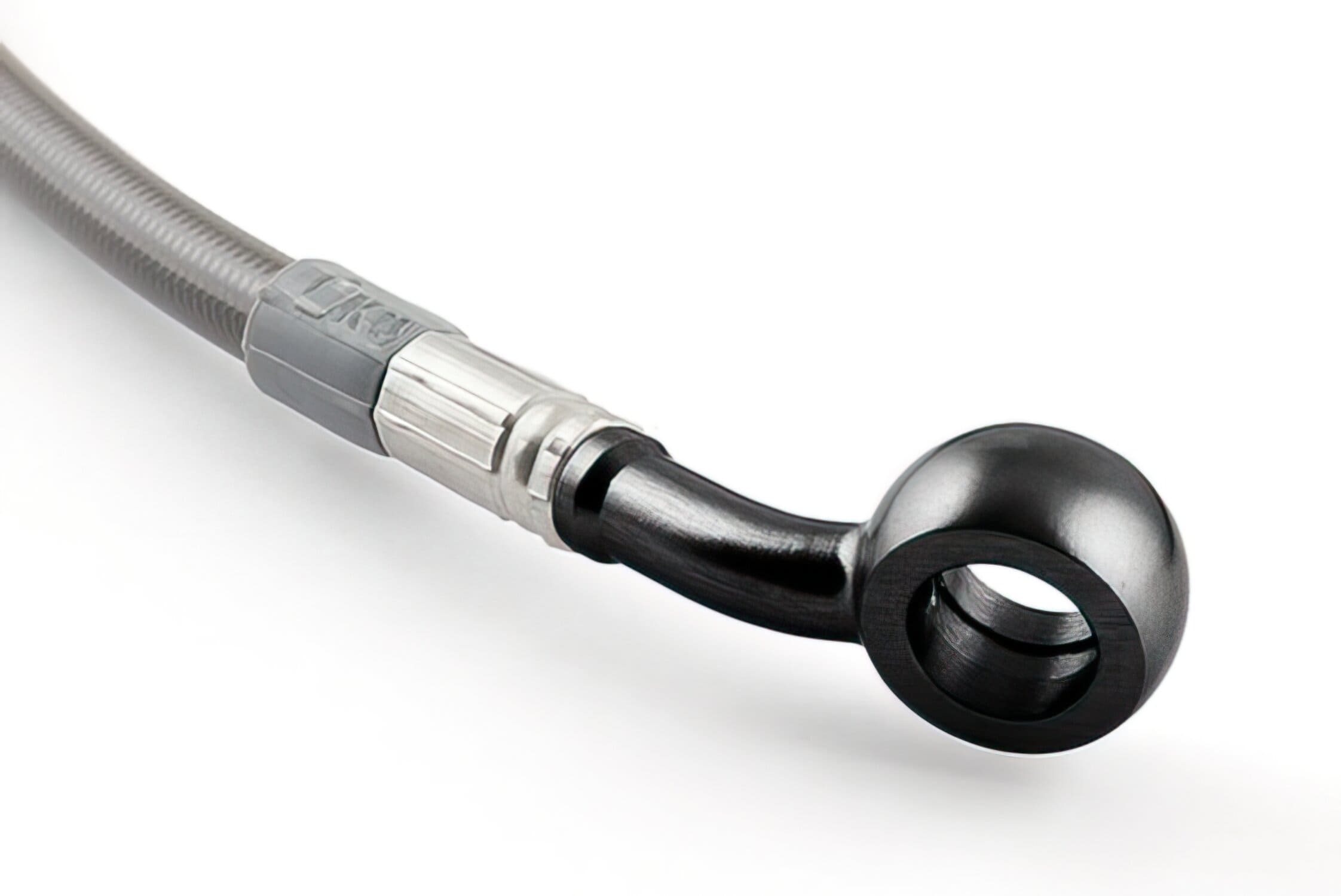 MO-3513124/22 Tubo Freno anteriore carbonio / Raccordo titanio Motacc MBK Nitro / Aerox