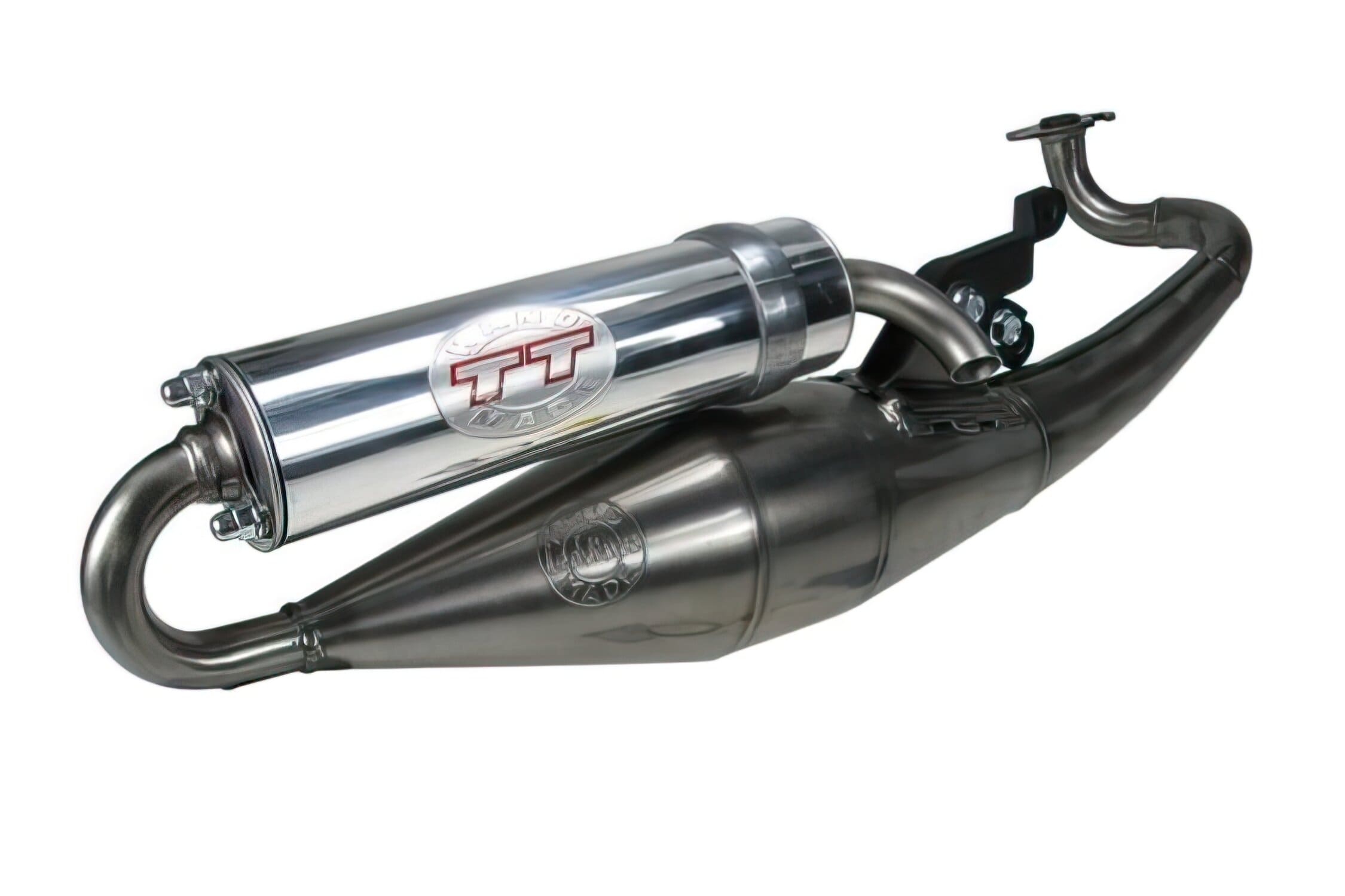 S7404 Marmitta LeoVince Handmade TT, CPI Hussar, (con omologazione), COD: S7404