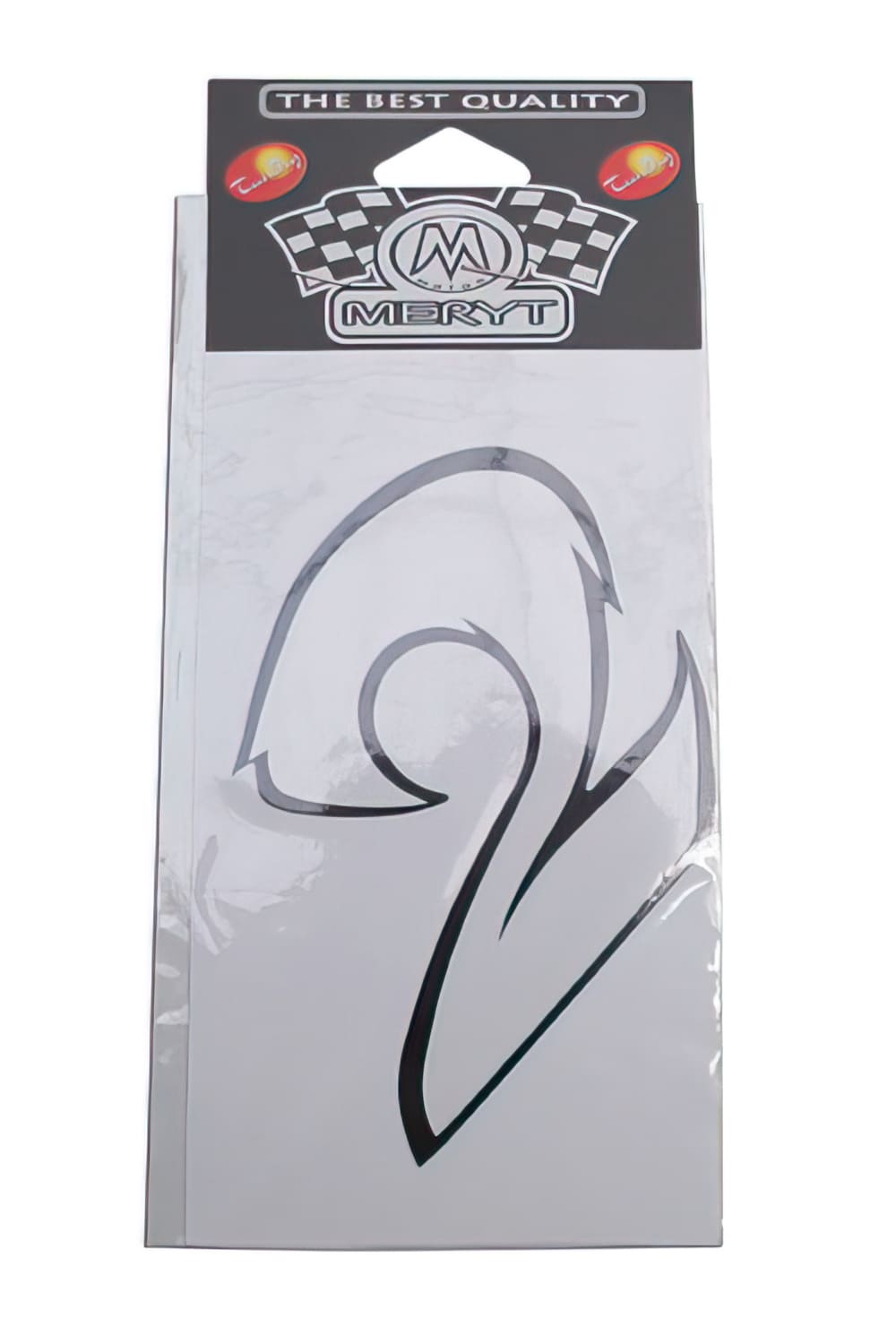 STICK-1275 Adesivo Nummero “2” bianco (h. 9 cm), COD: STICK-1275