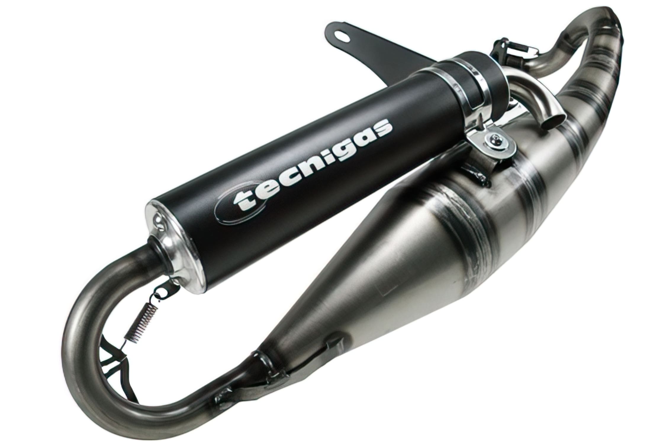 TG061025031 Tecnigas TRIOPS muffler, Peugeot horizontal, with approval