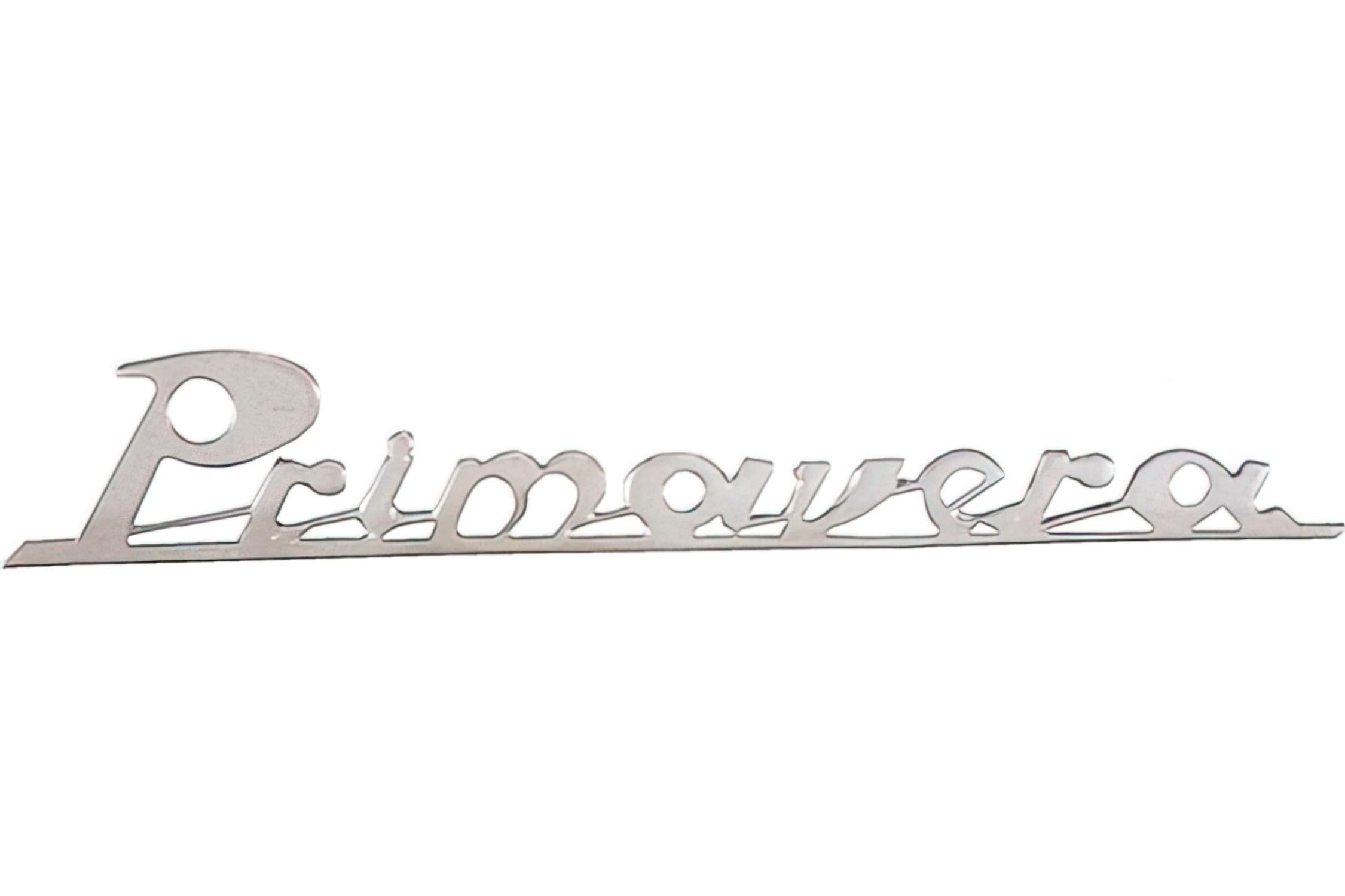 R142720350 Targhetta Vespa Primavera cromato, COD: R142720350